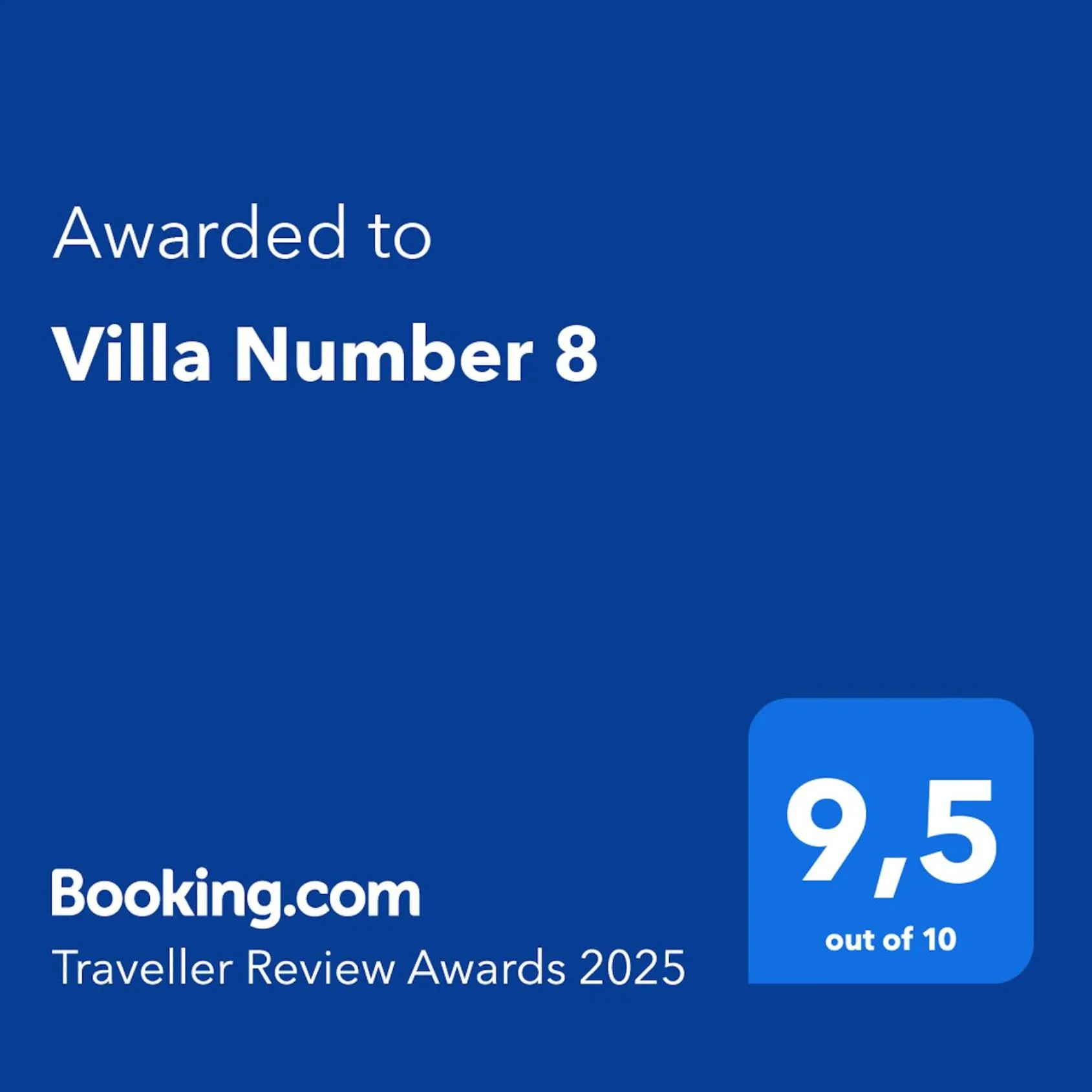 Villa Number 8