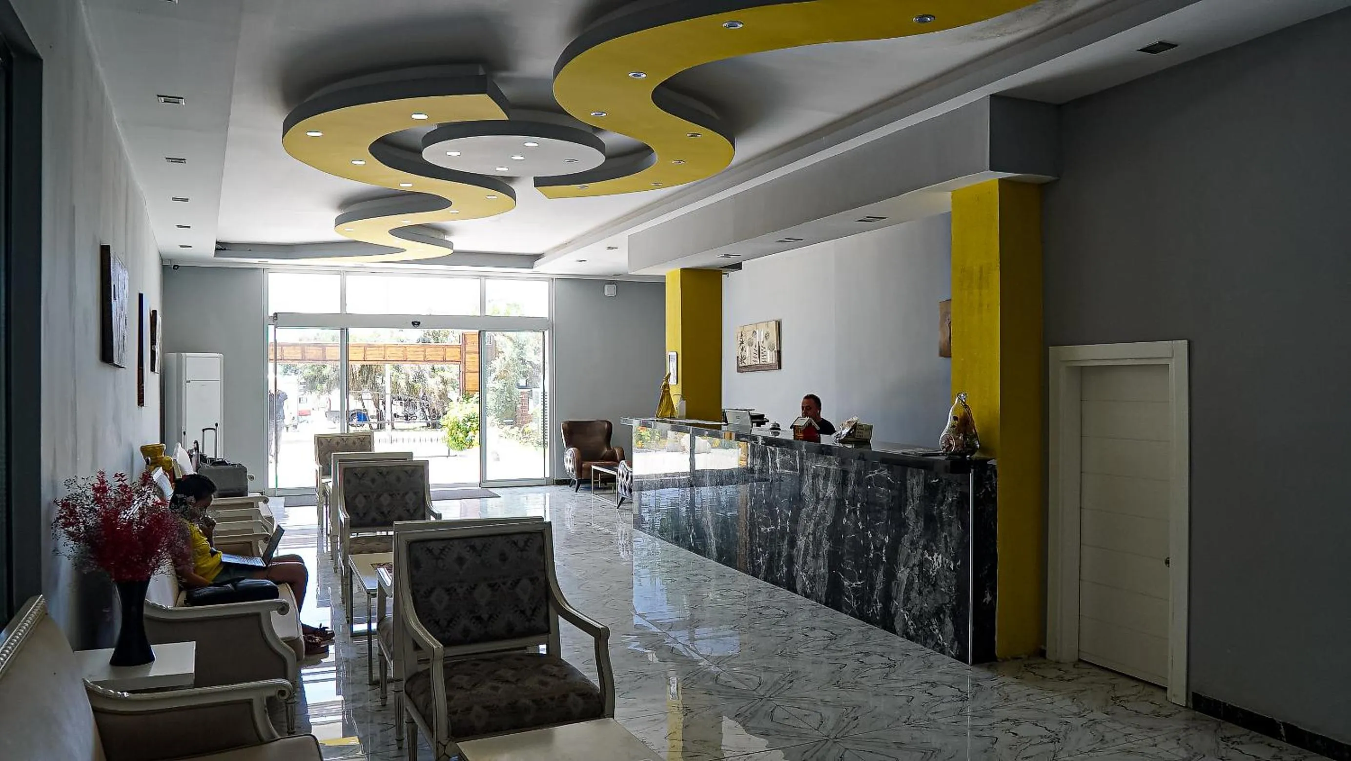 Lobby or reception in Prenses Sealine Beach Hotel