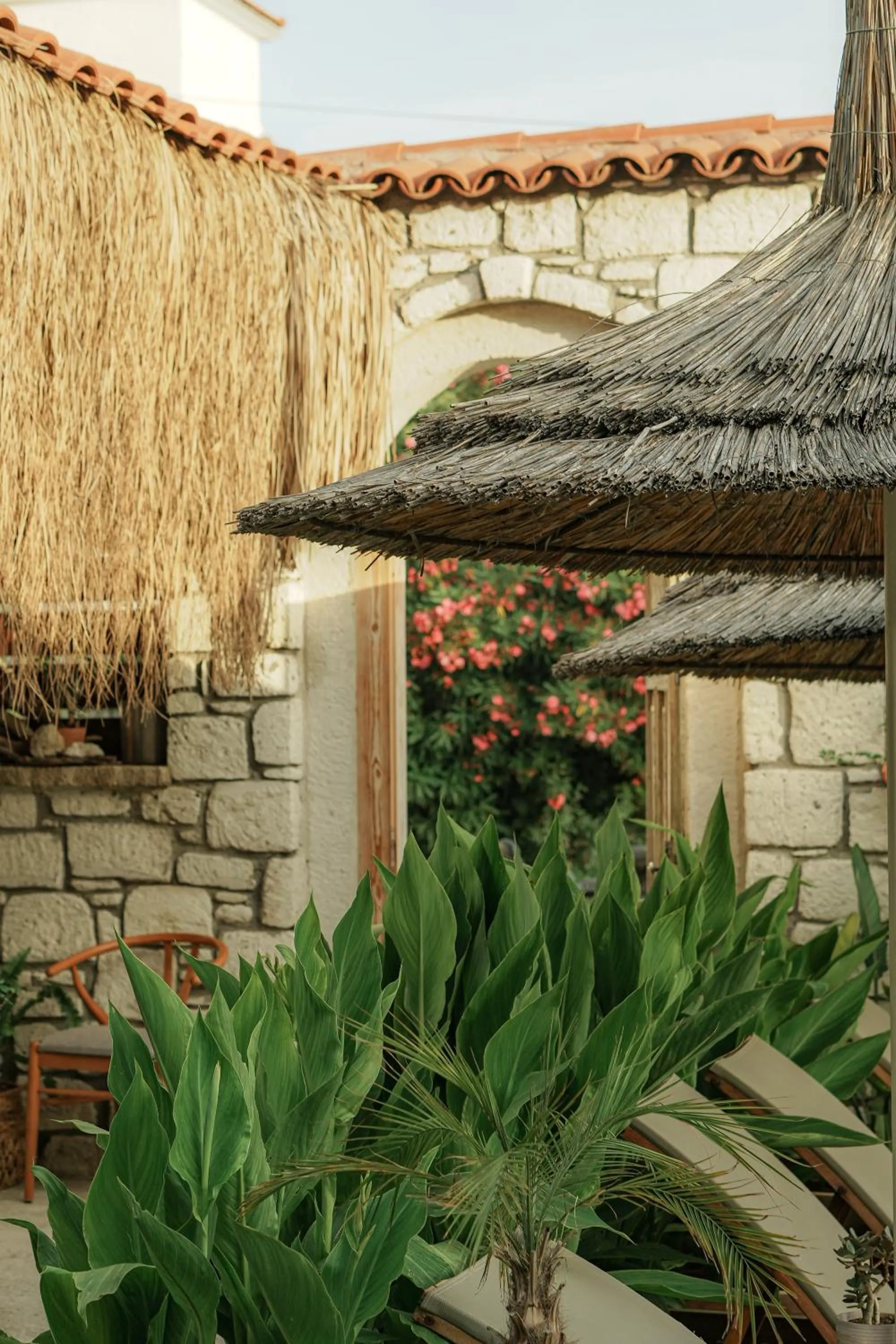 Garden view in Lika Alacati