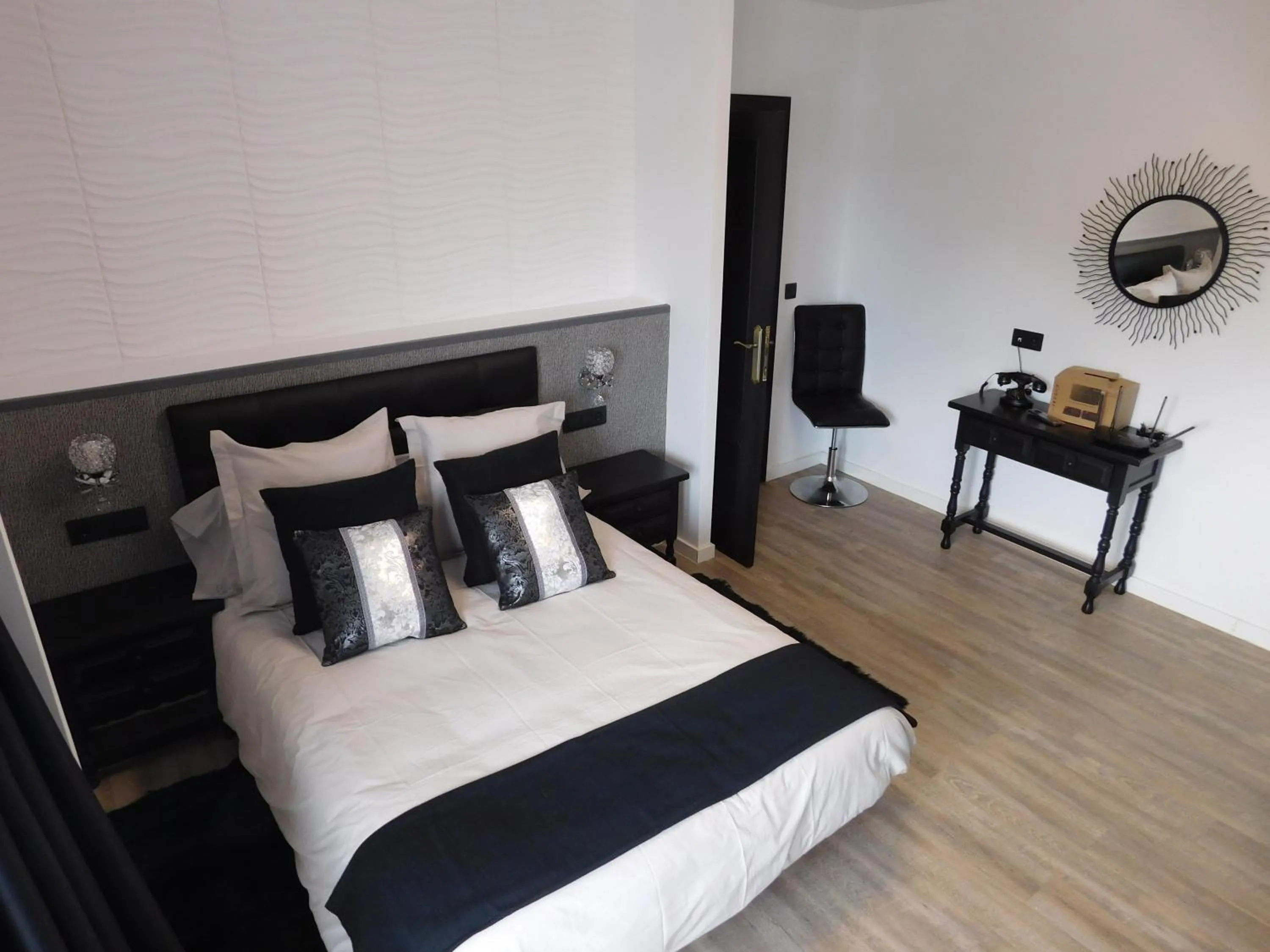 Bed in HOTEL TERRA GALEGA MEIGA