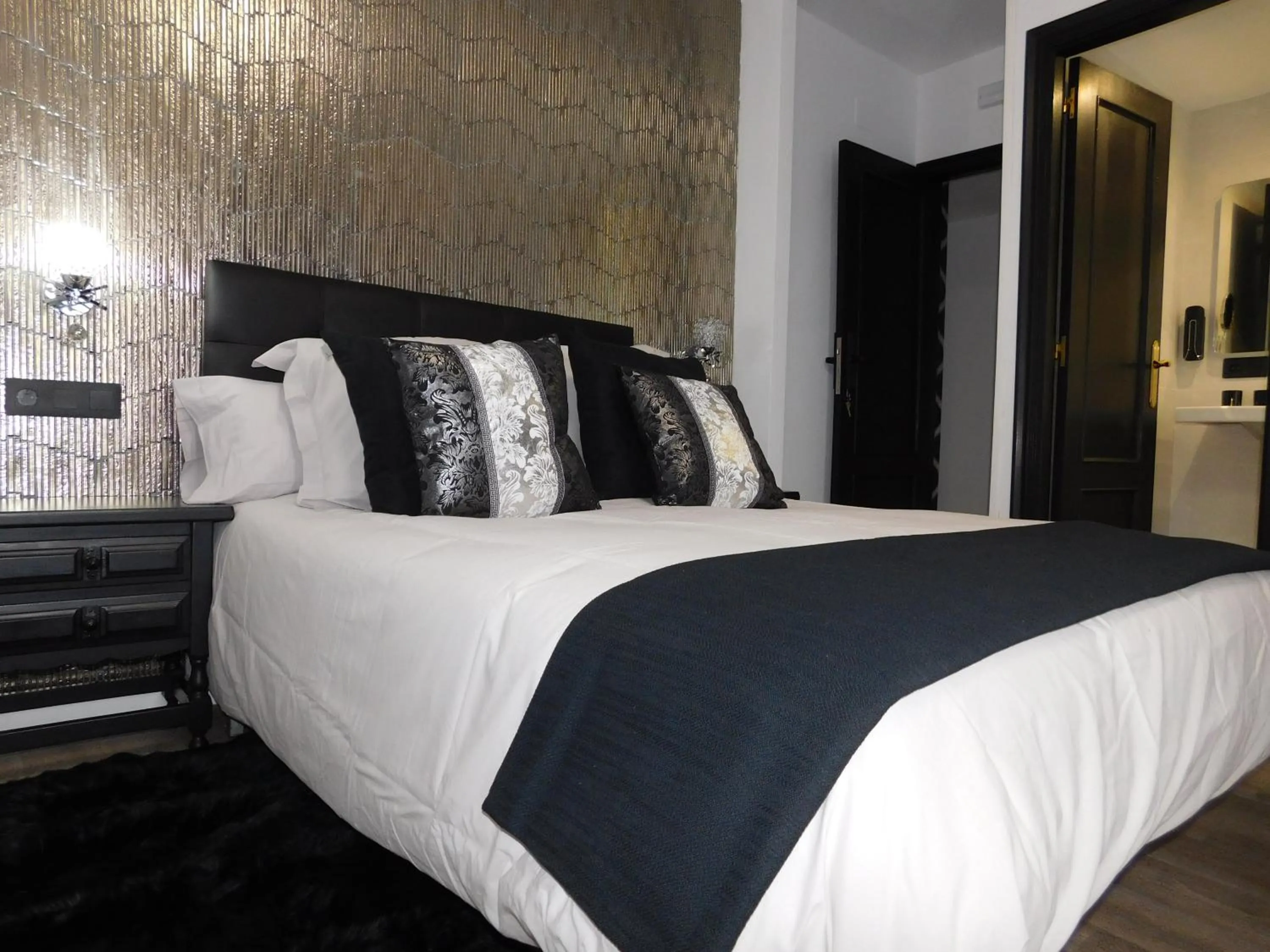 Bed in HOTEL TERRA GALEGA MEIGA