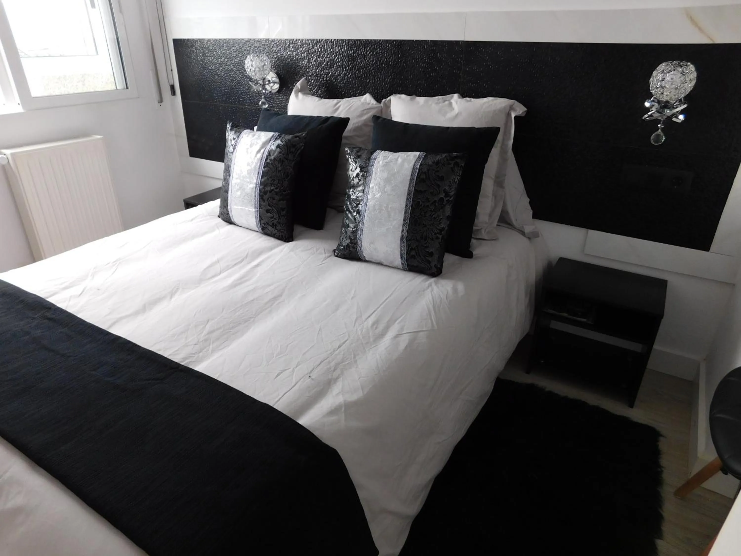 Bed in HOTEL TERRA GALEGA MEIGA
