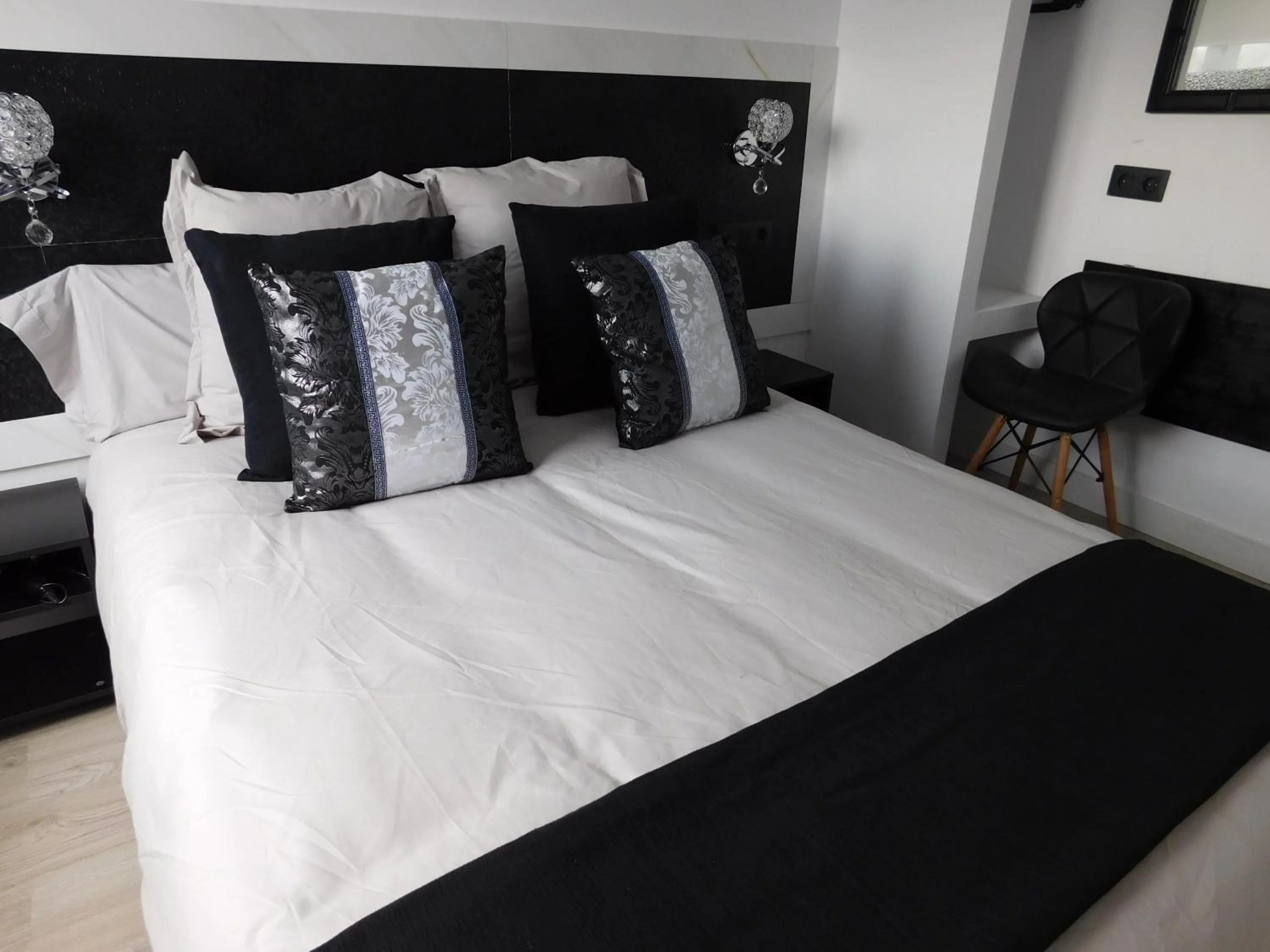 Bed in HOTEL TERRA GALEGA MEIGA