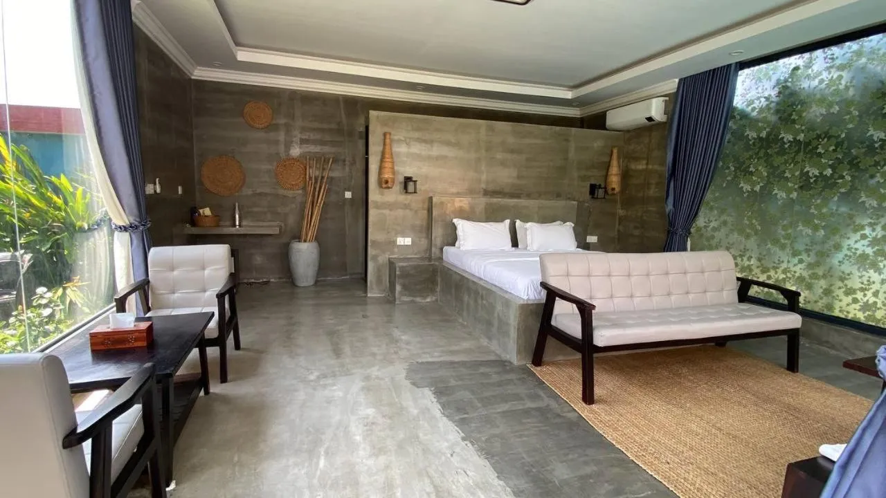 Bedroom in Damnak Borey Resort