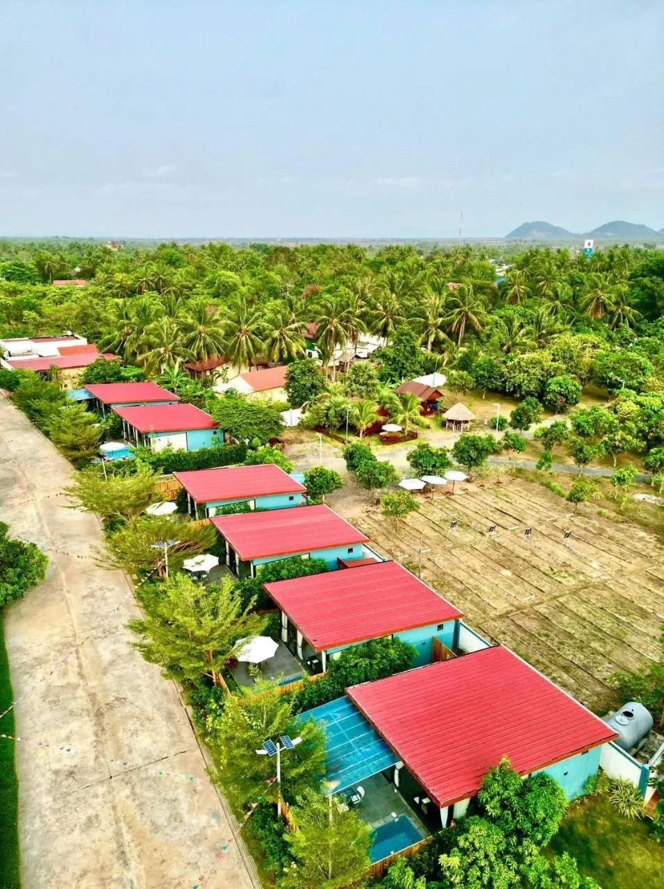 Property building in Damnak Borey Resort