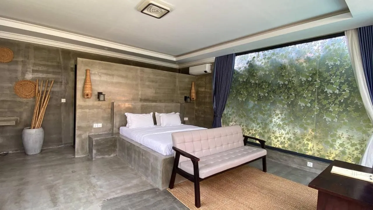 Bedroom, Bed in Damnak Borey Resort