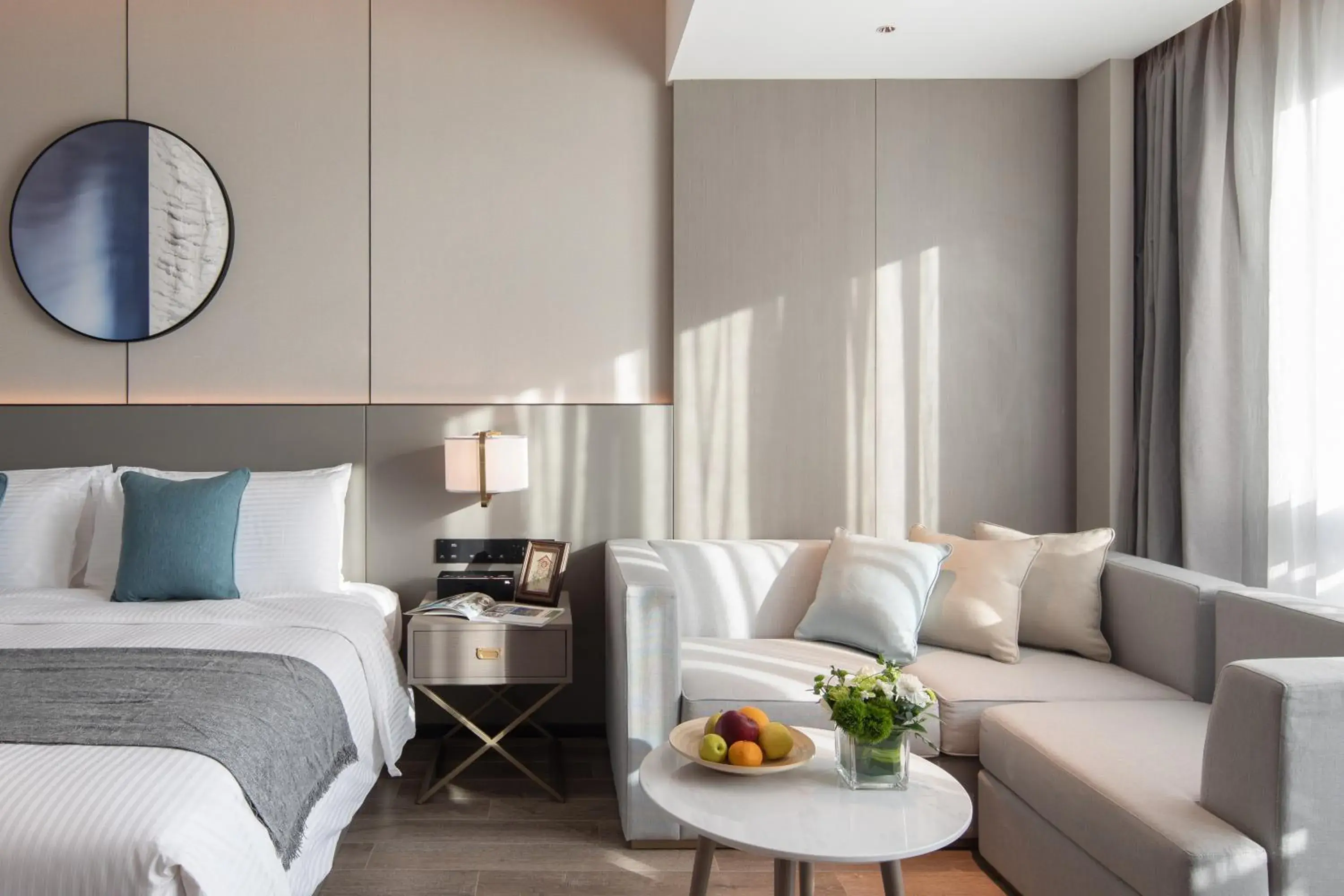 Bedroom, Bed in Somerset Daxing Beijing Bedroom, Bed in Somerset Daxing Beijing