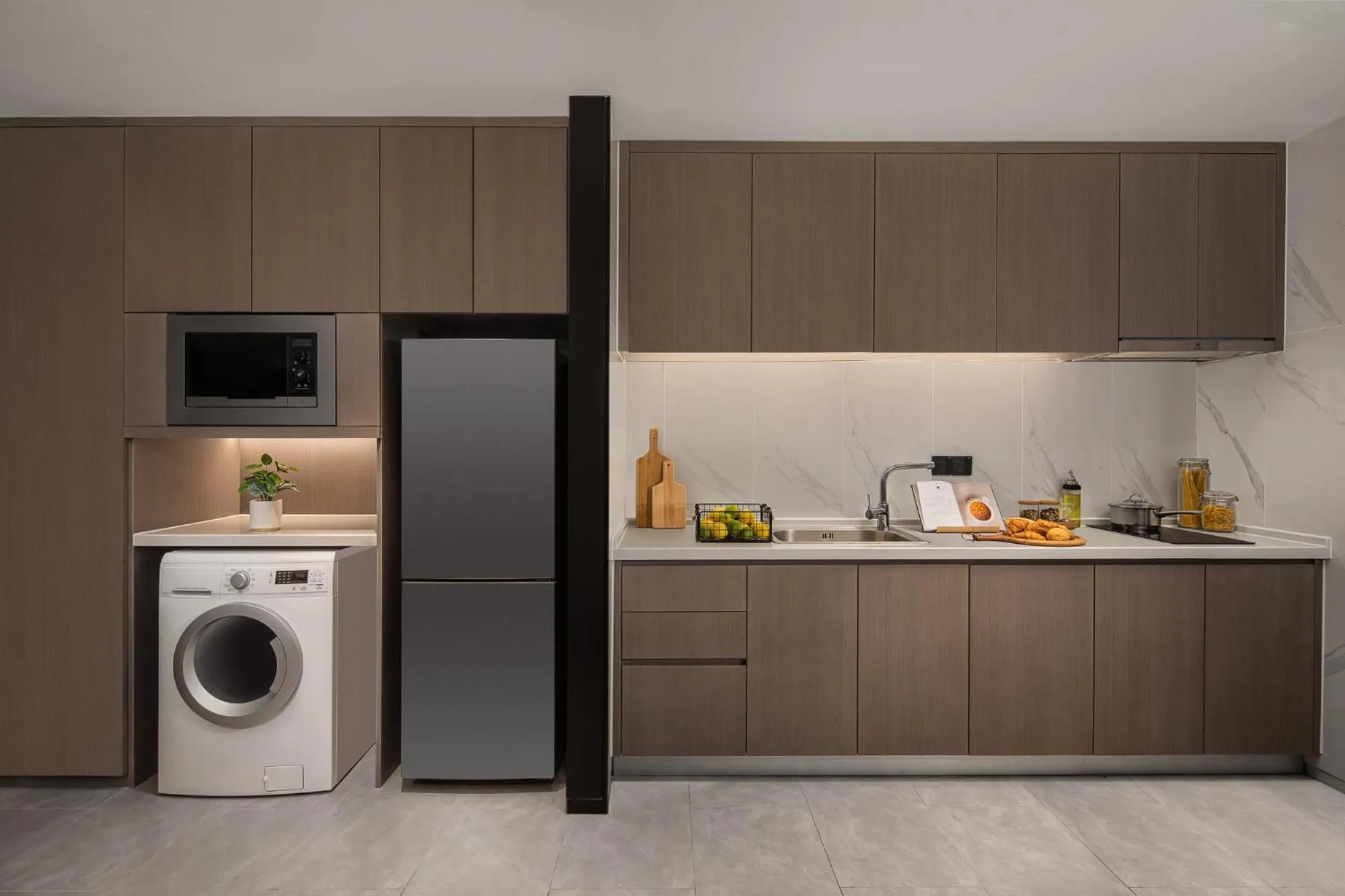 kitchen in Somerset Daxing Beijing