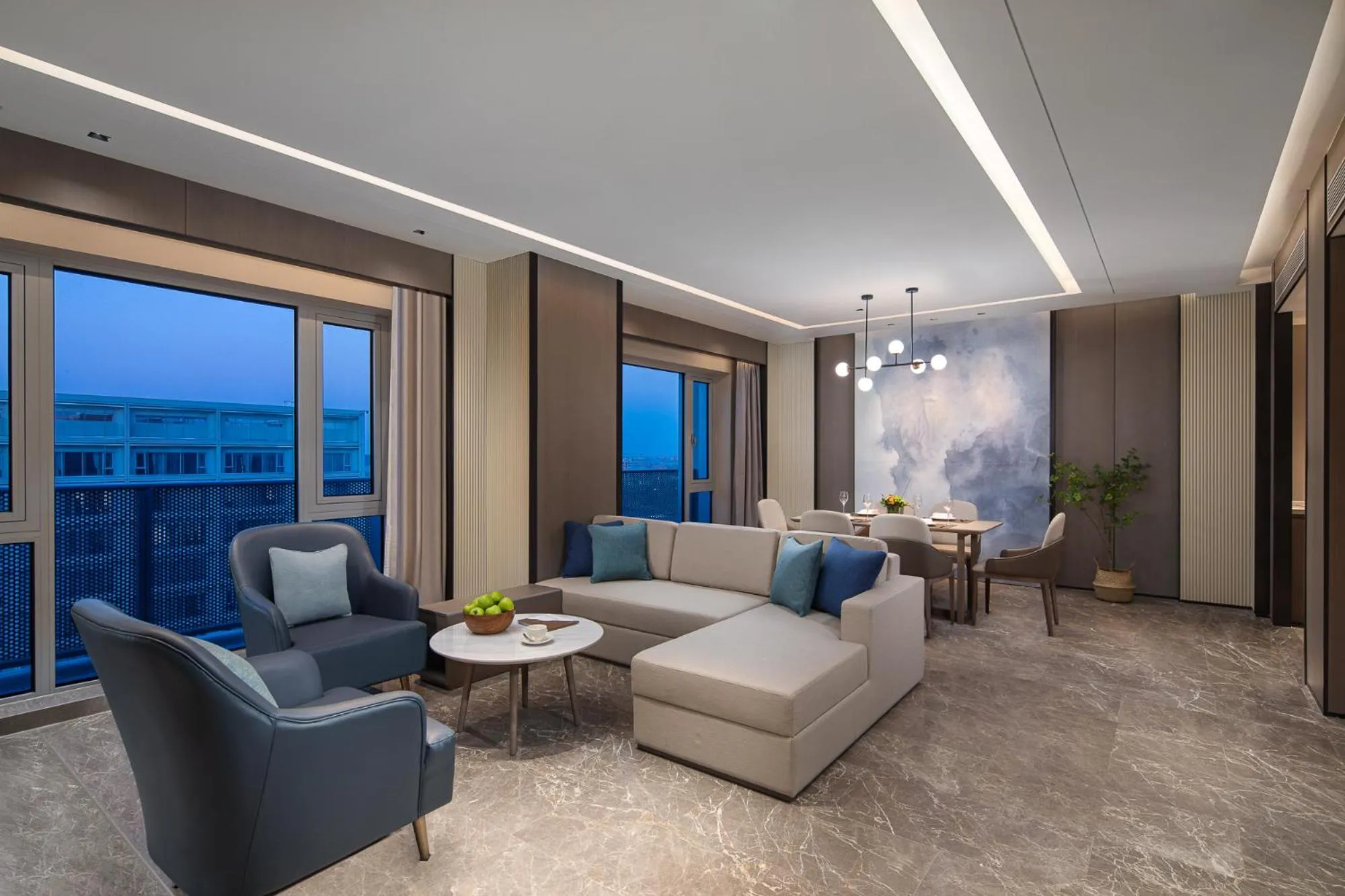 Living room in Somerset Daxing Beijing