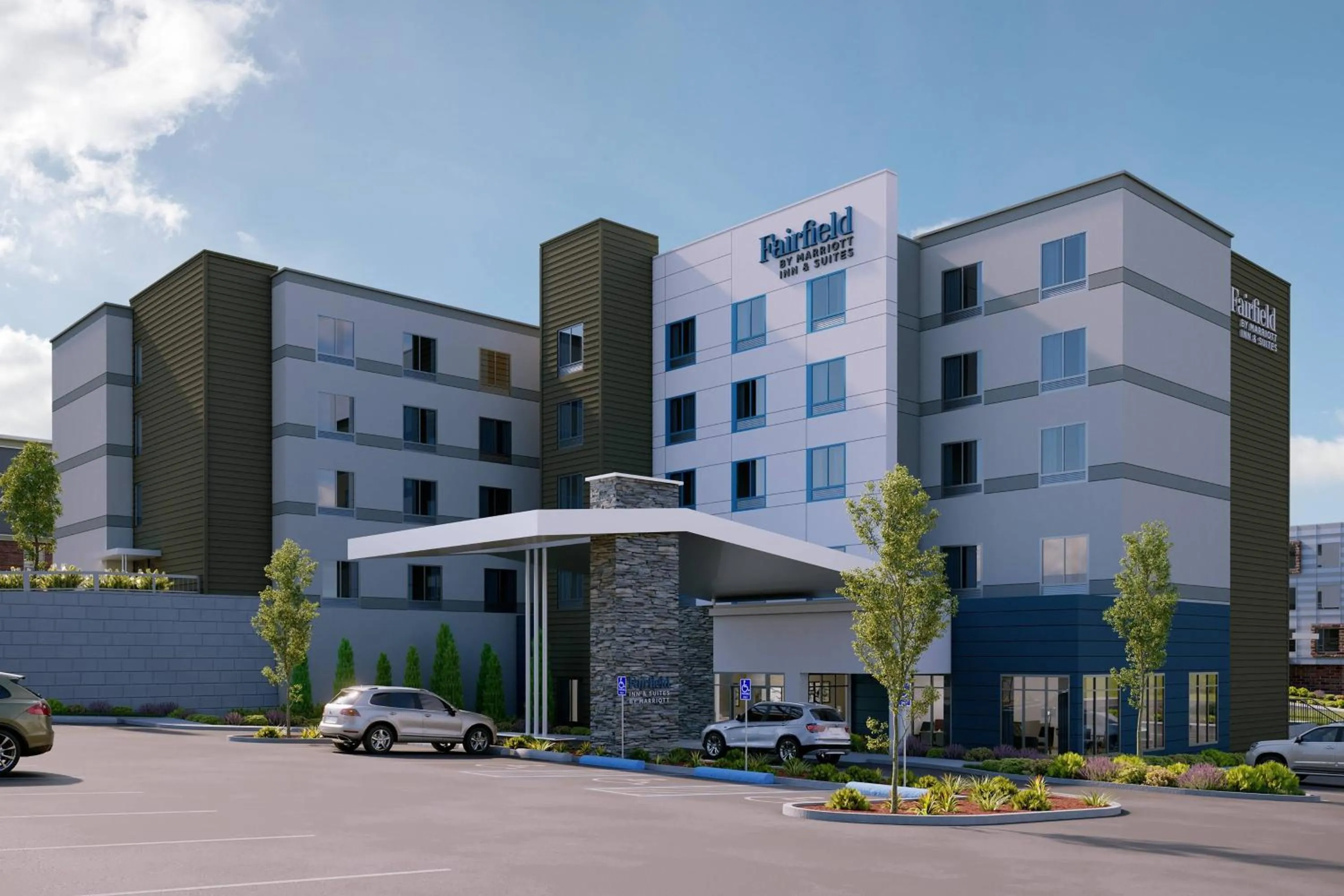 Property building in Fairfield by Marriott Inn & Suites Kansas City North, Gladstone