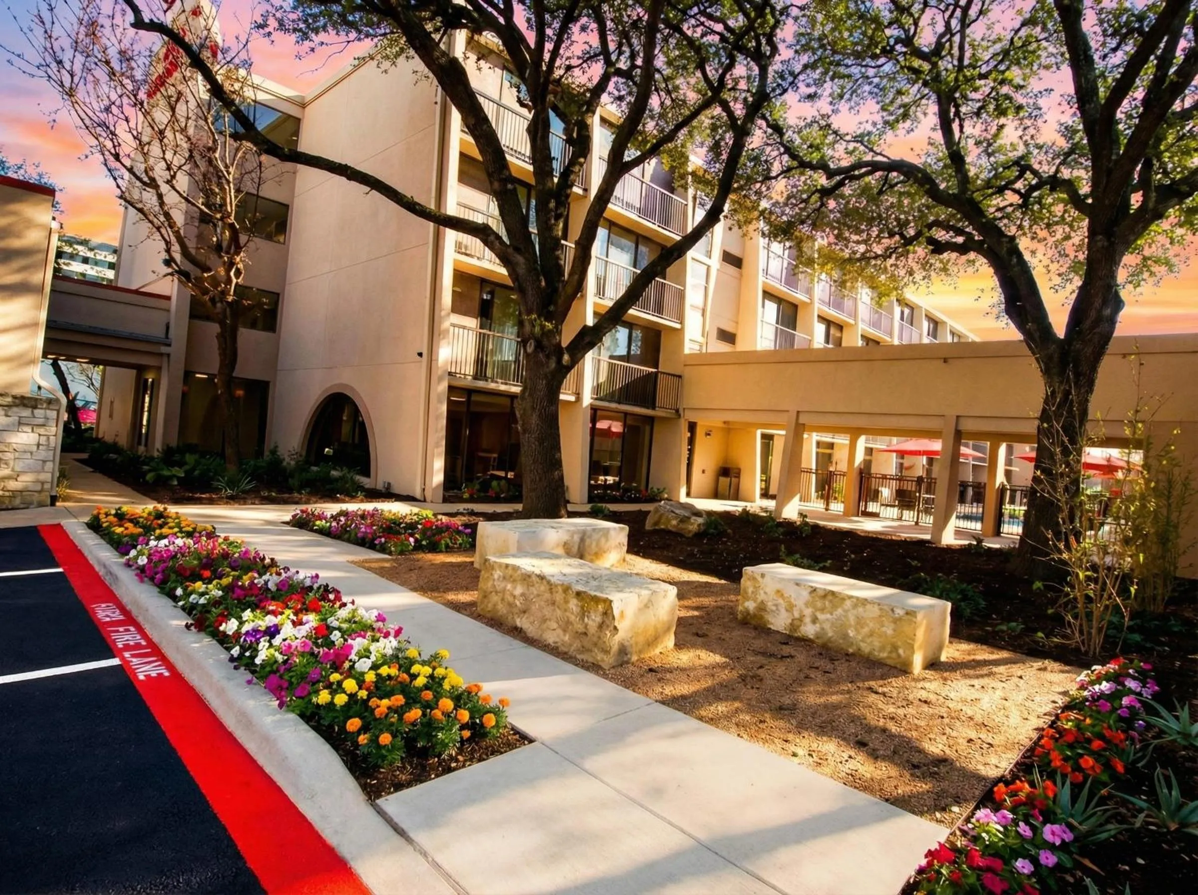 Property building in Ramada by Wyndham Austin South