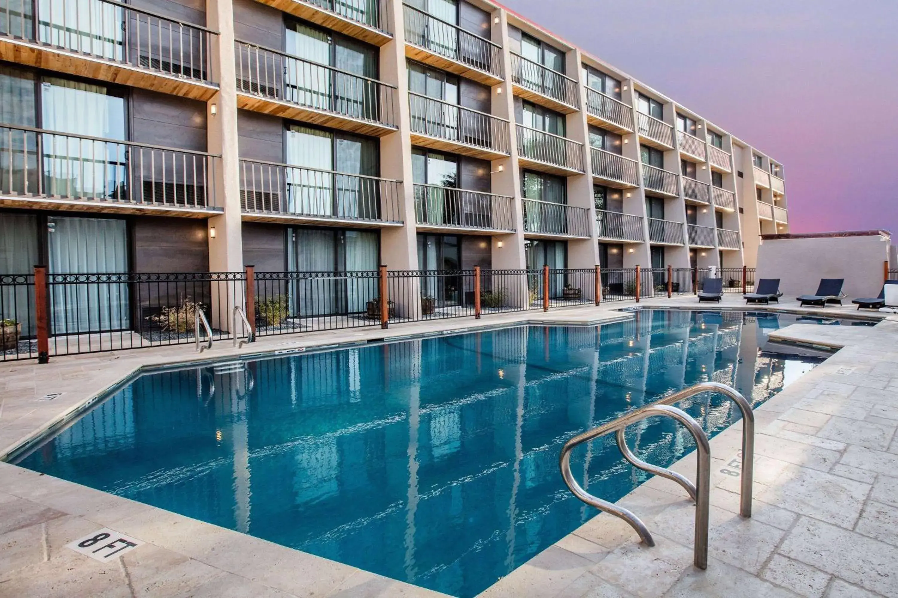 Pool view in Ramada by Wyndham Austin South Pool view in Ramada by Wyndham Austin South