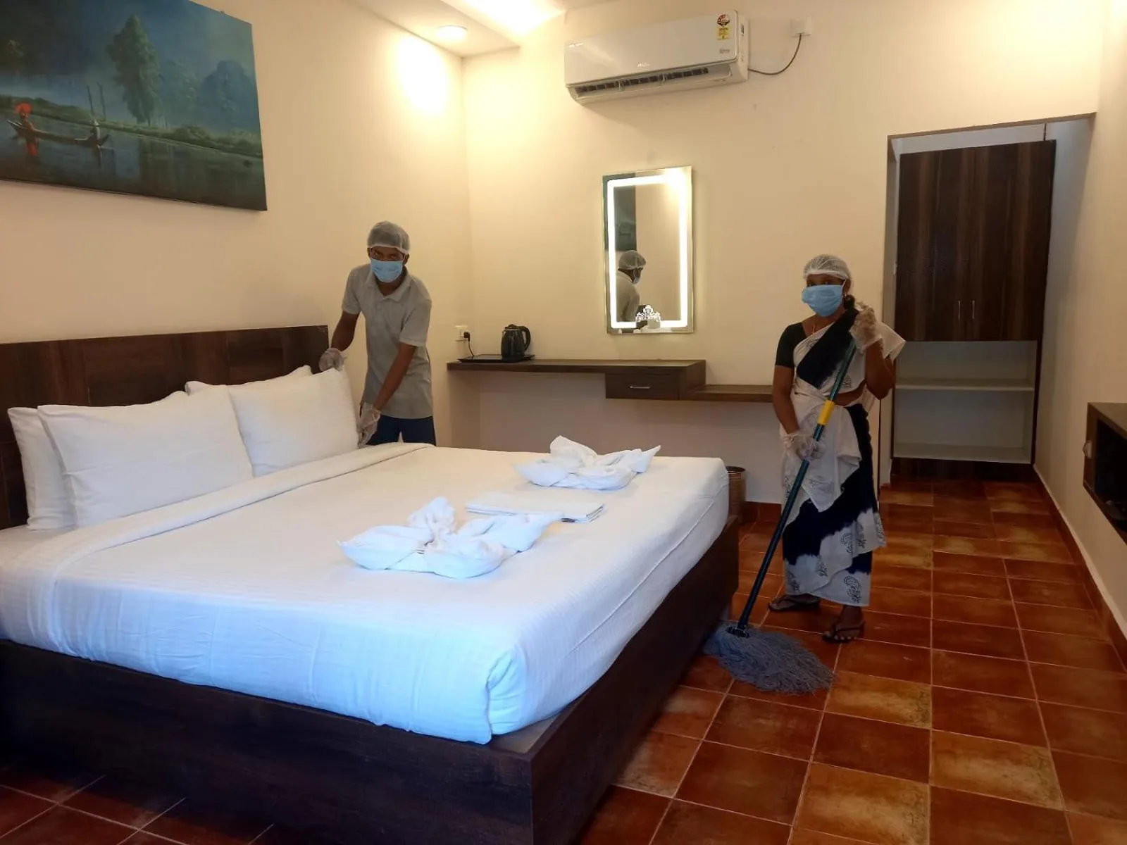 Staff, Bed in Royal Destiny Resort