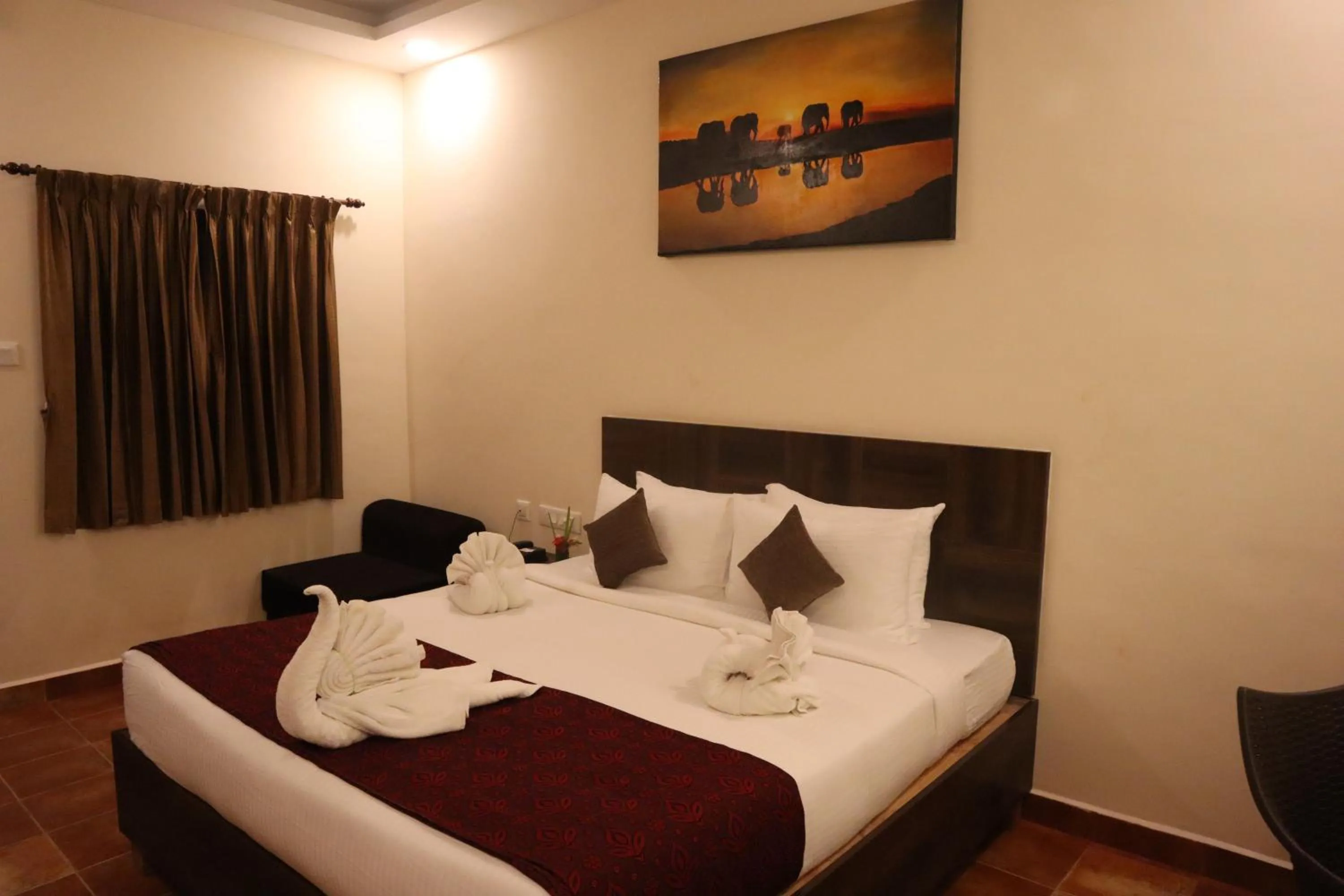 Bed in Royal Destiny Resort