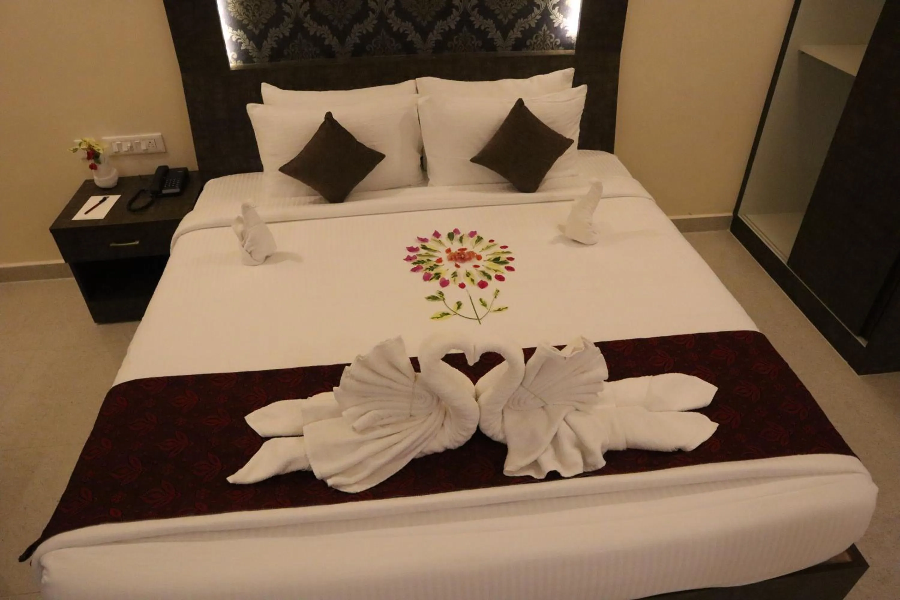 Bed in Royal Destiny Resort