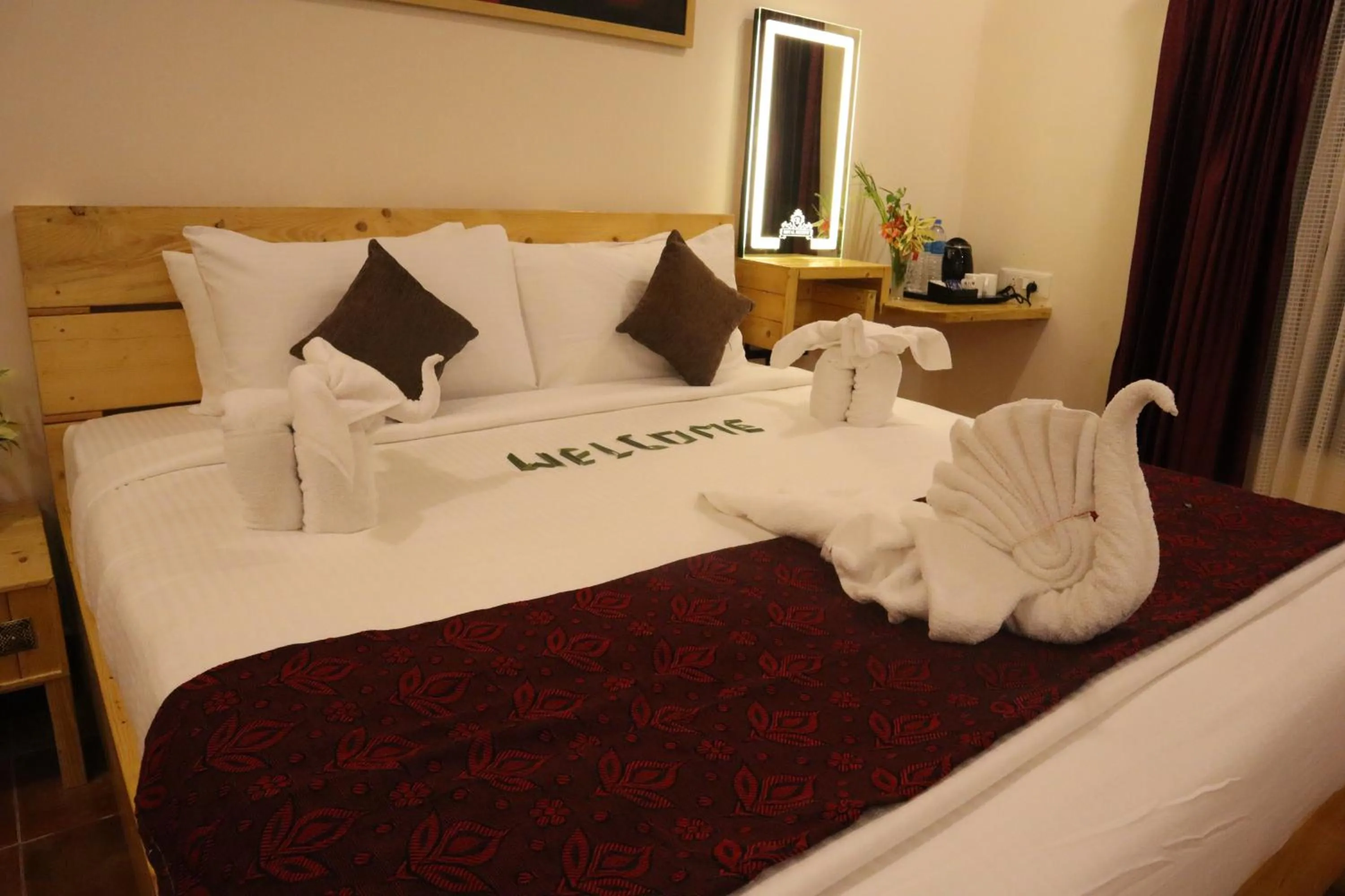 Bed in Royal Destiny Resort