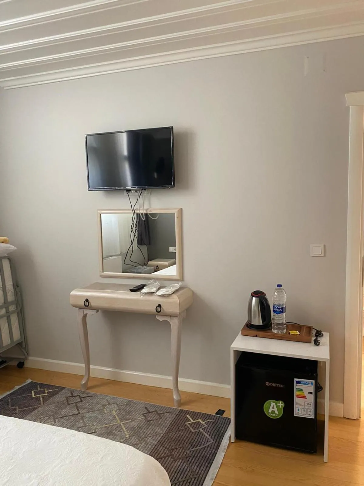 Bed in White Island Boutique Otel