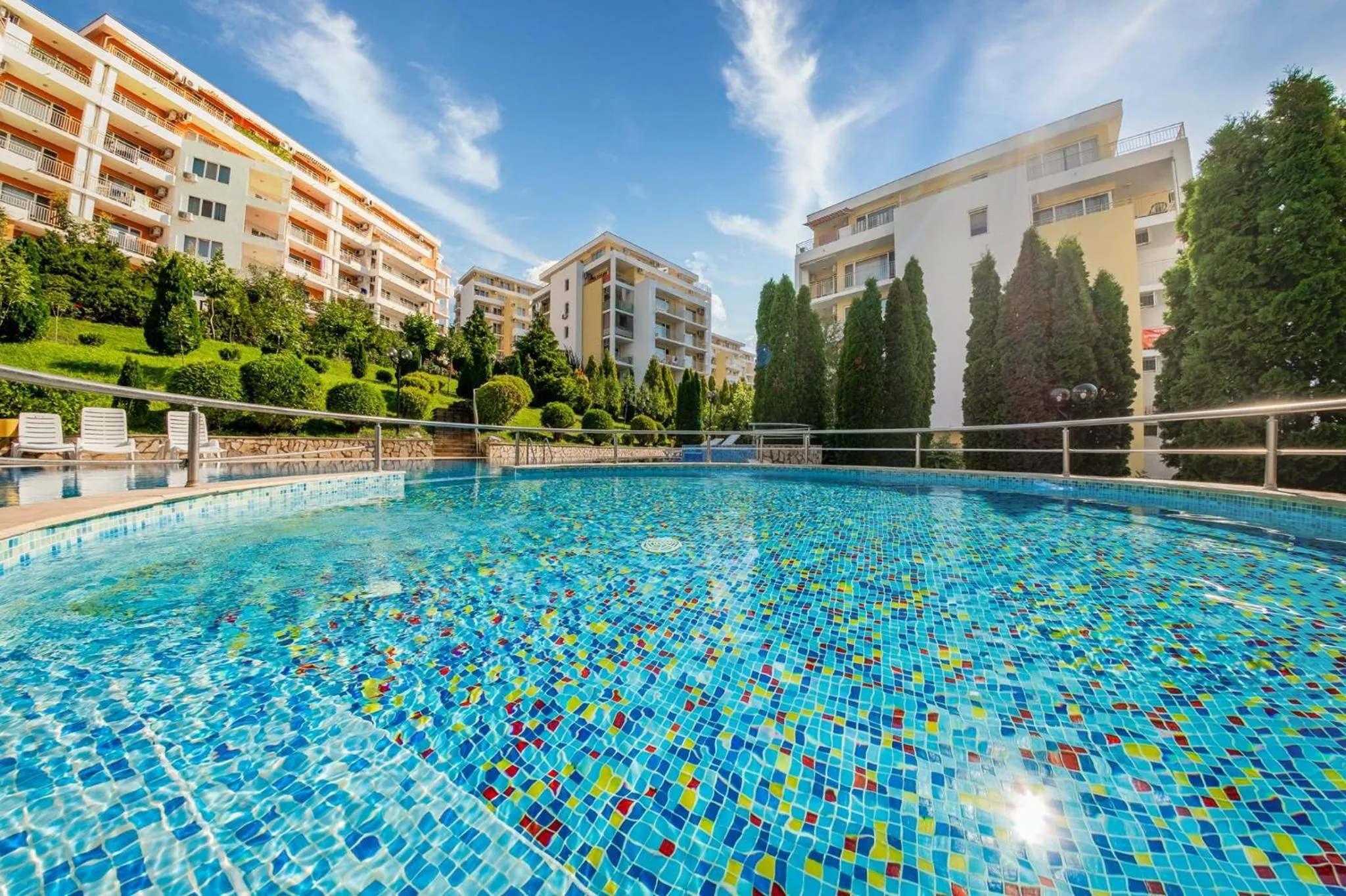 Swimming pool in Fort Noks - Menada Apartments