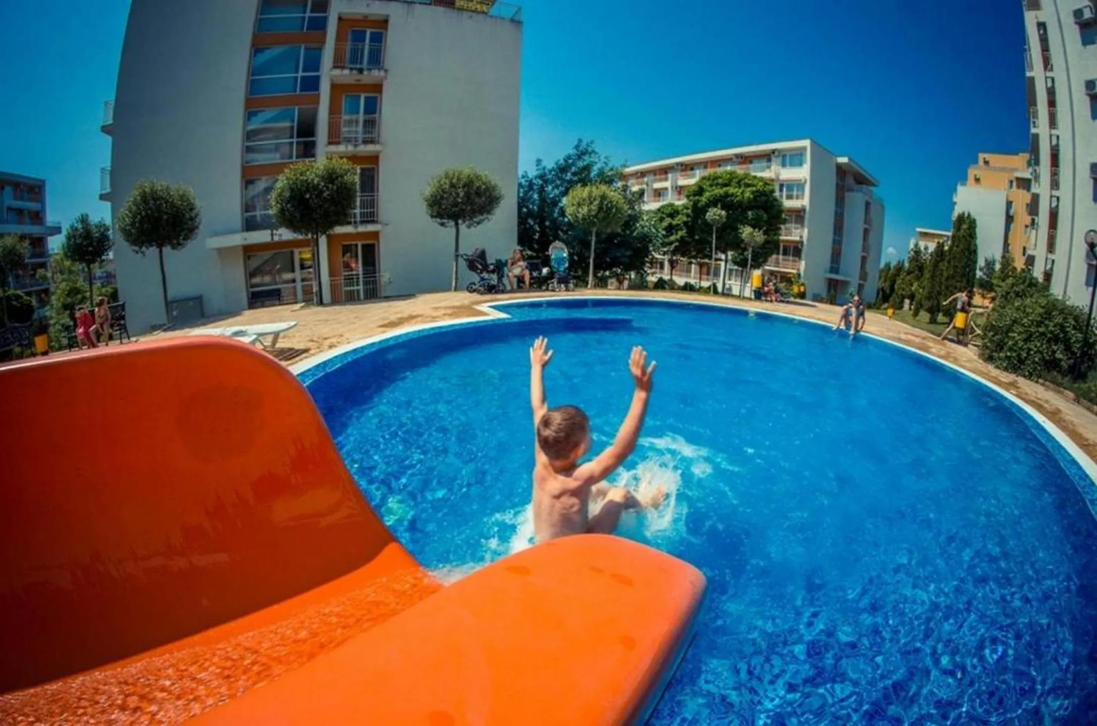 Swimming pool in Fort Noks - Menada Apartments