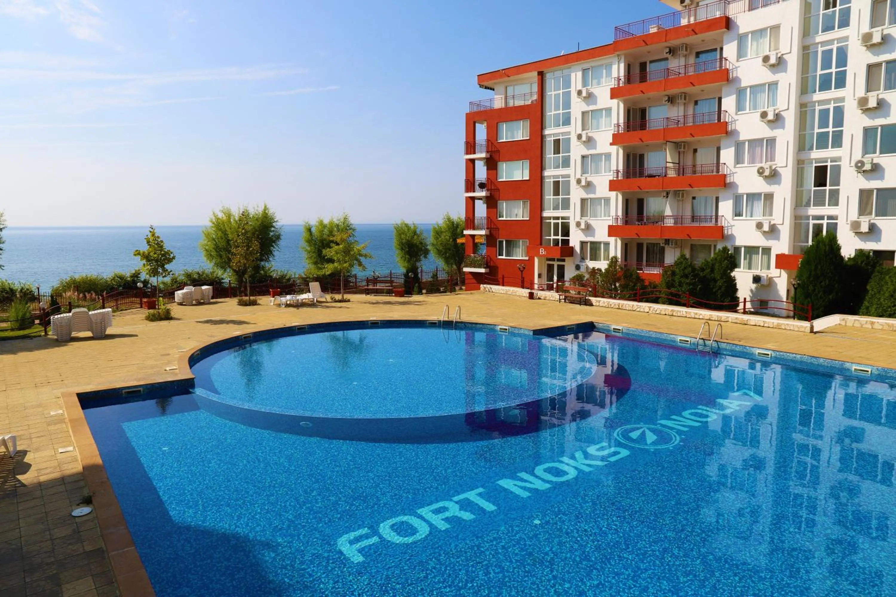 Pool view in Fort Noks - Menada Apartments
