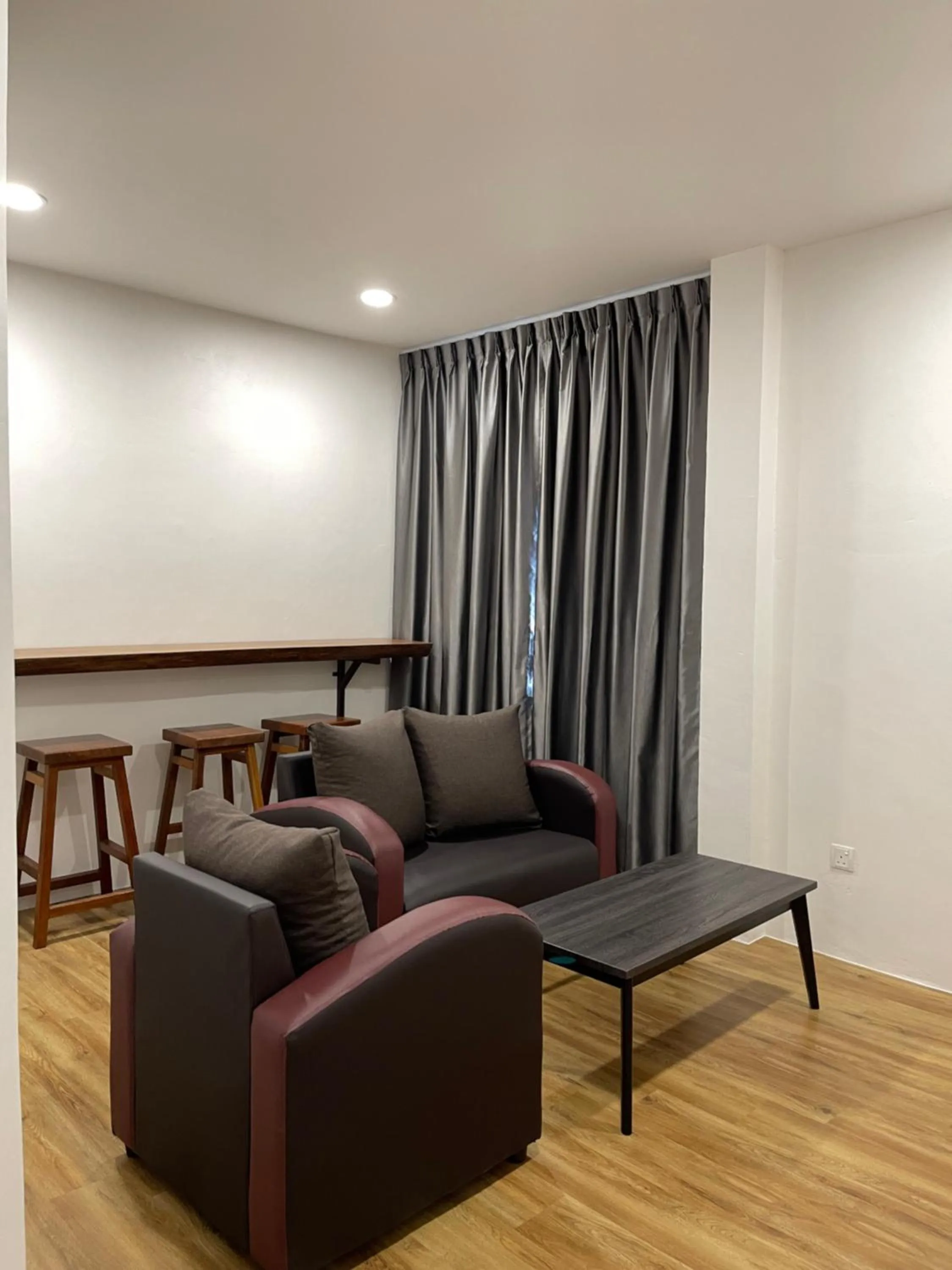 Living room in CA Homestay