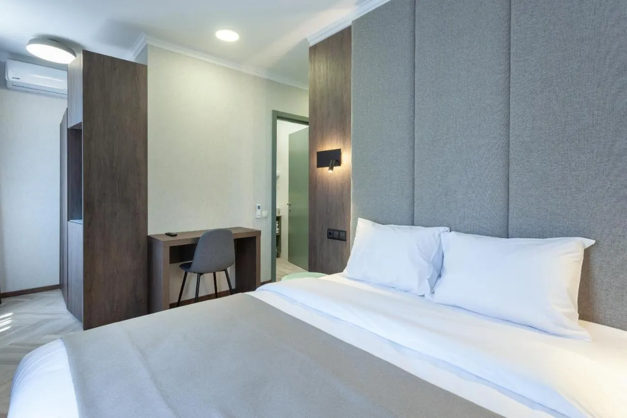 Bed in Hotel Old Wall