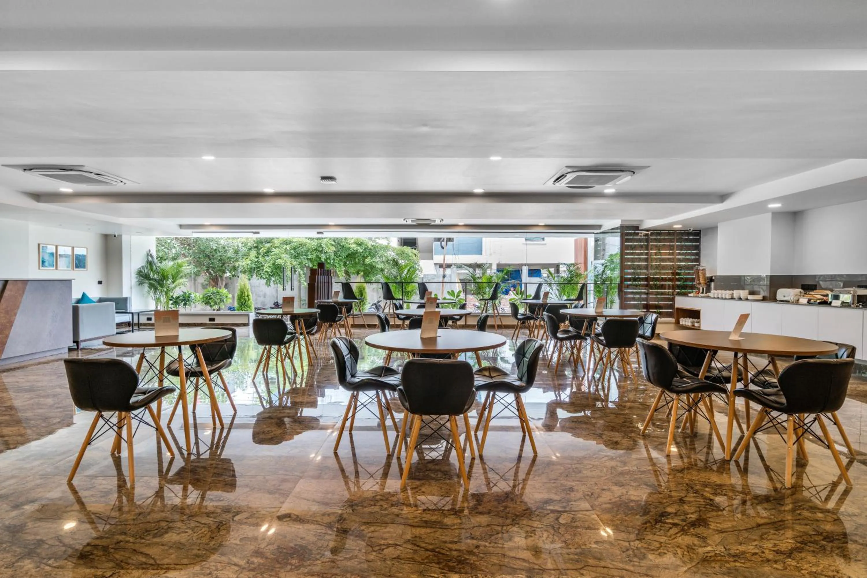 Breakfast in SKYLA Studios & Suites - Hitech City