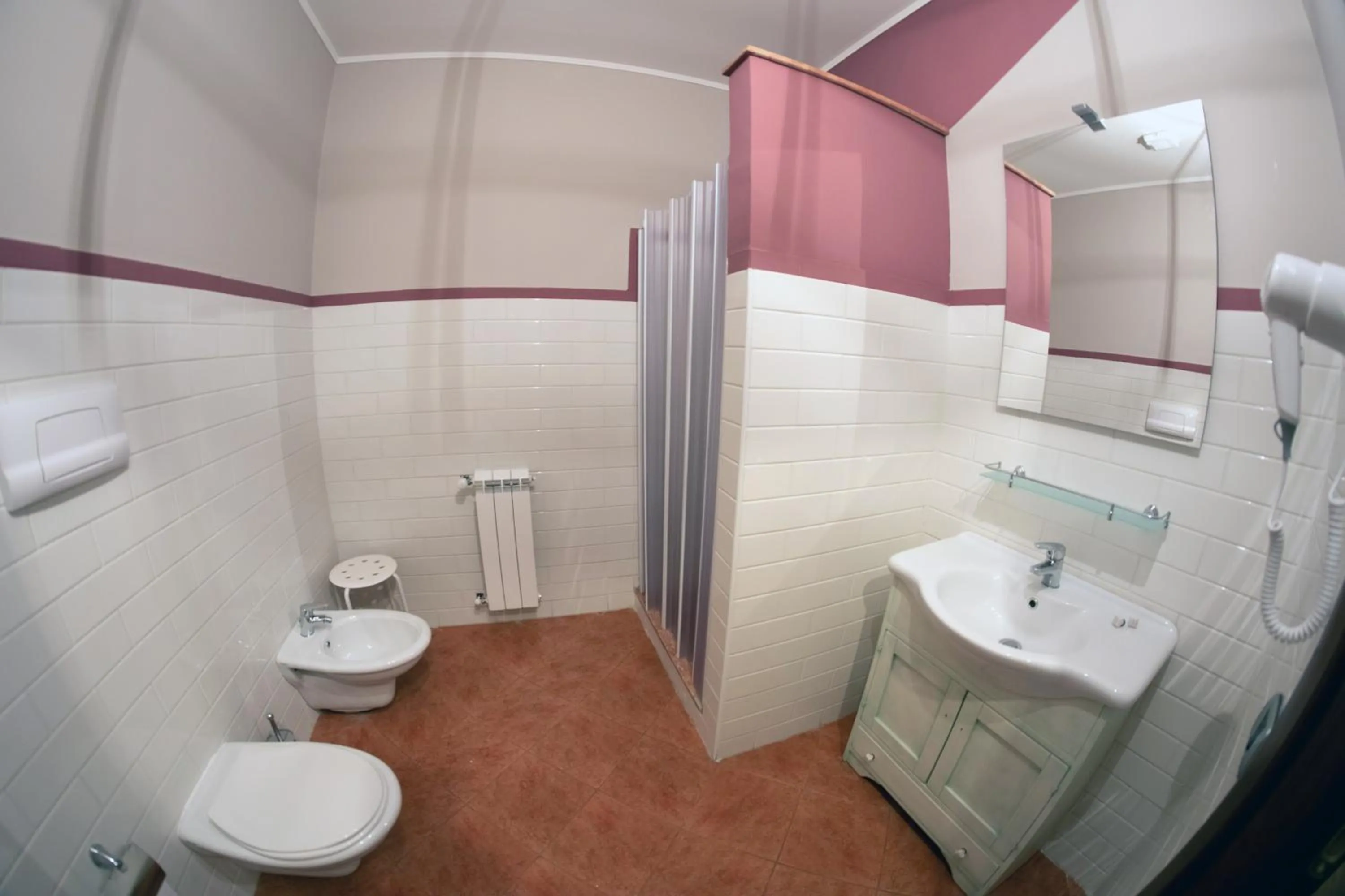 Bathroom in Hotel Marconi