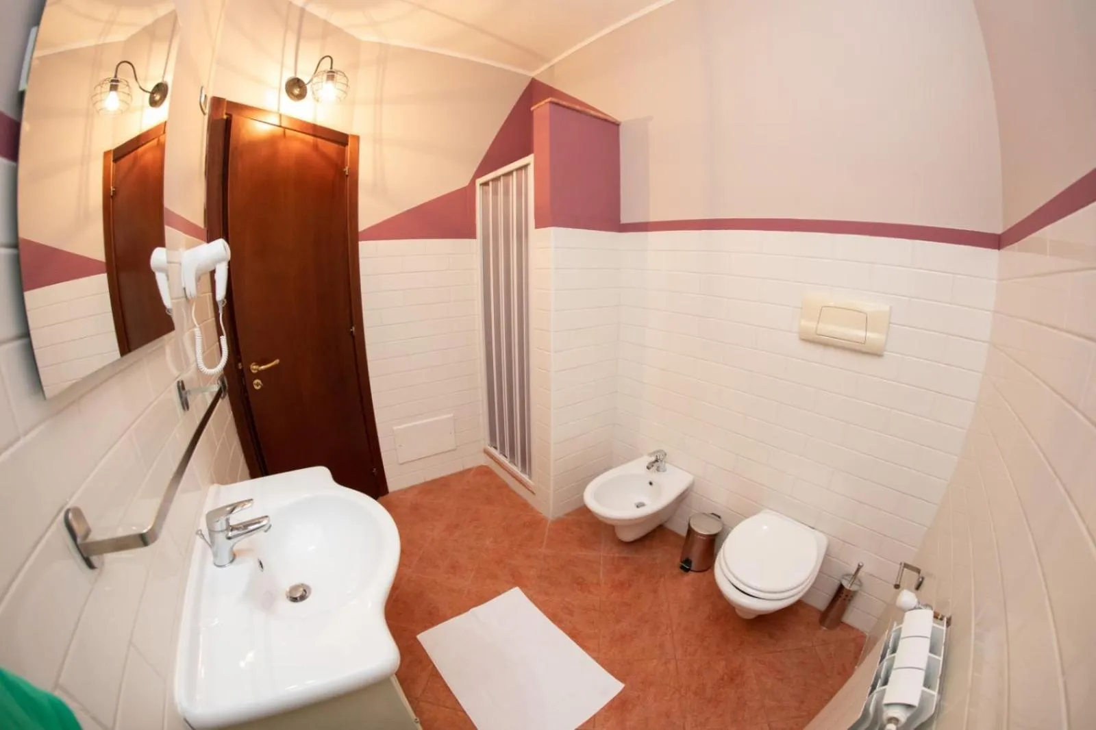 Bathroom in Hotel Marconi