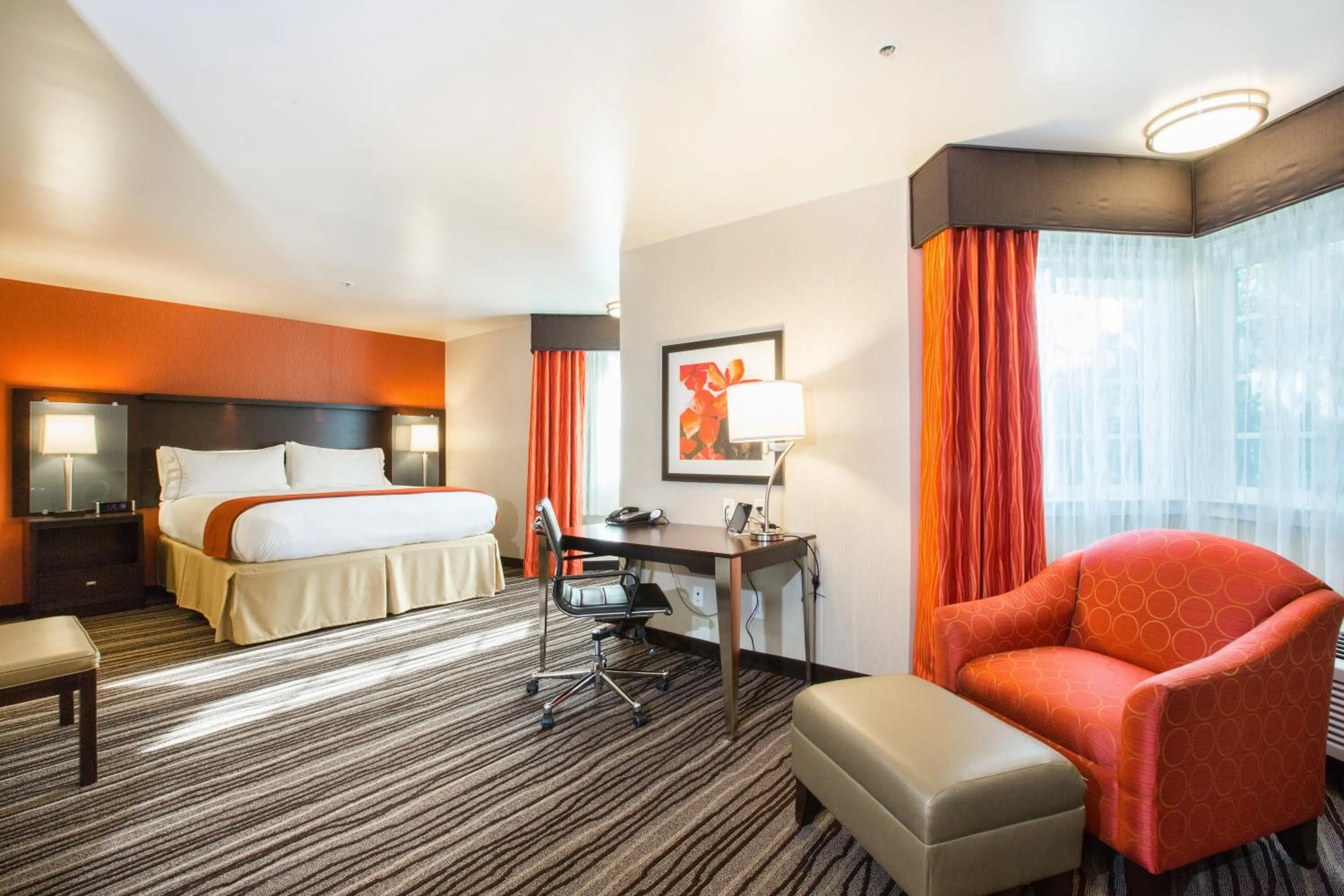 Photo of the whole room, Bed in Holiday Inn Express Mountain View South Palo Alto by IHG