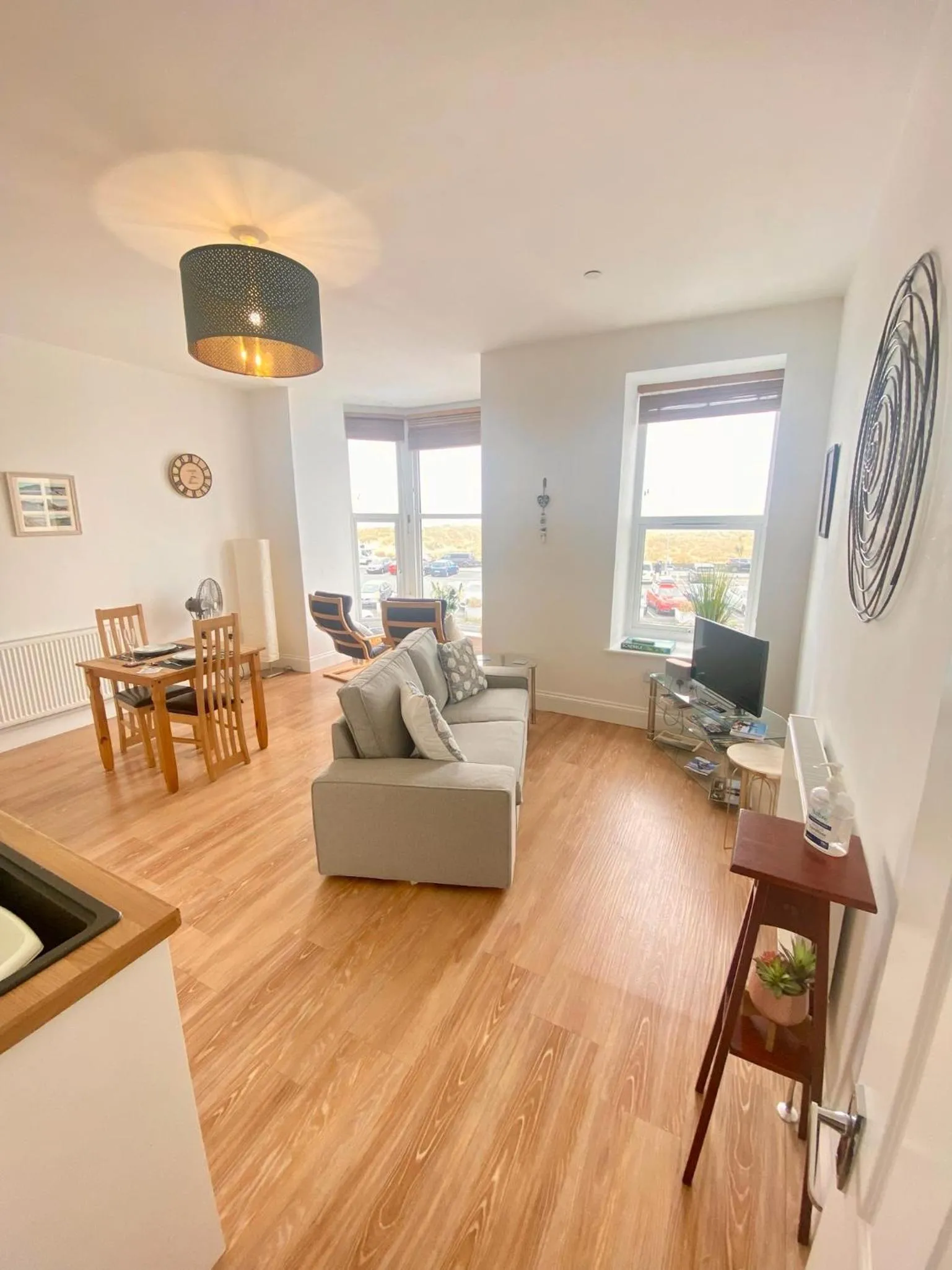 Living room in Bellaview Apartment Barmouth