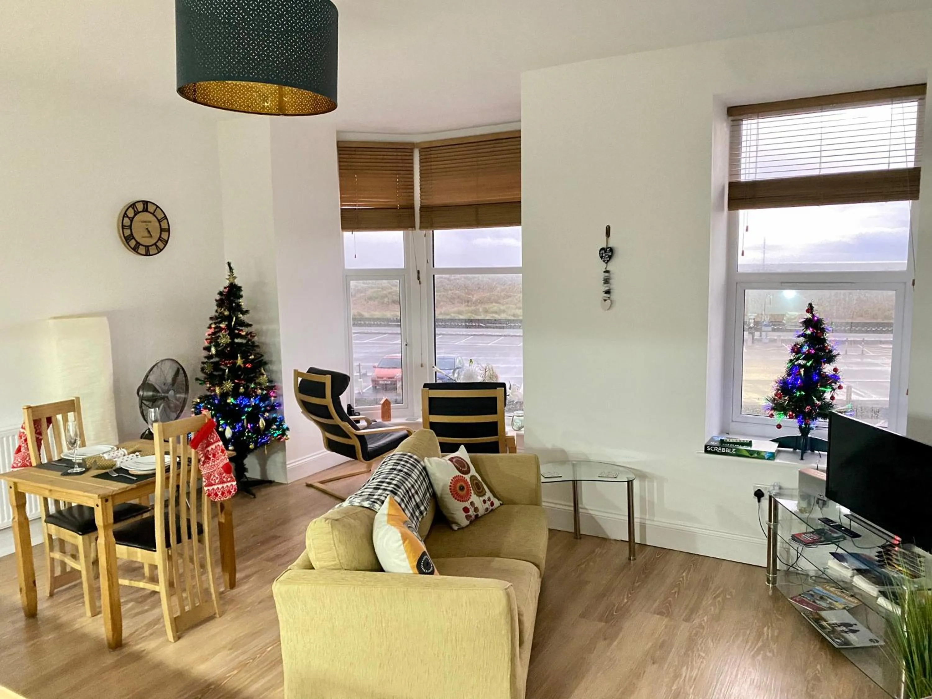 Living room in Bellaview Apartment Barmouth