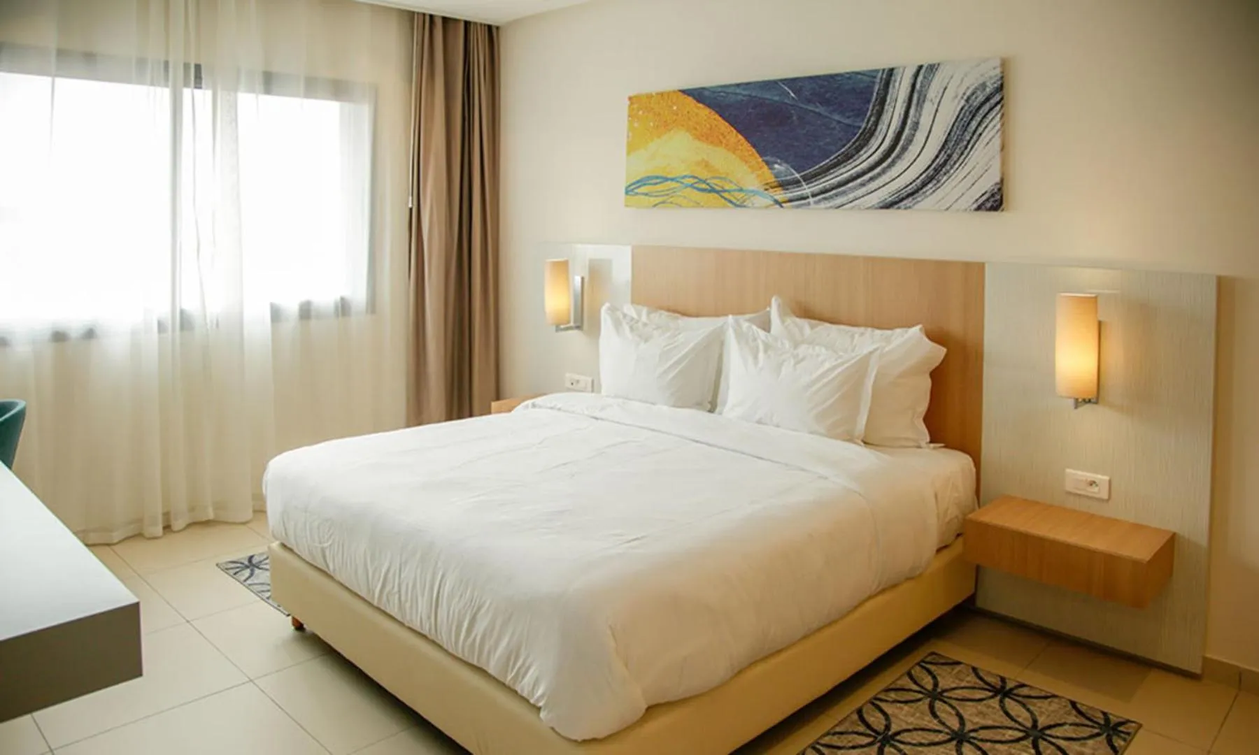 Bedroom, Bed in Zephyr Agadir