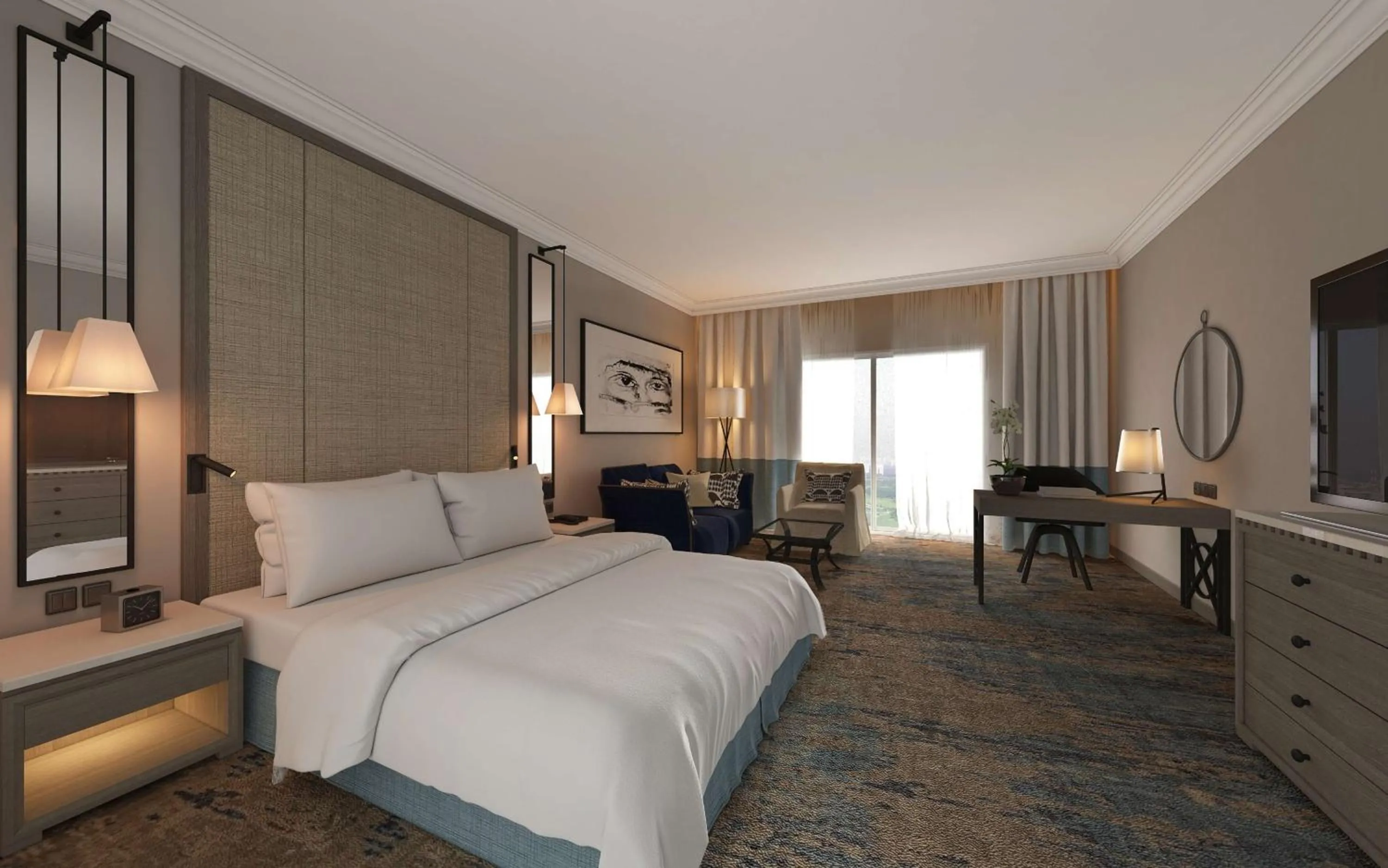 Bedroom, Bed in Hilton Salalah Resort