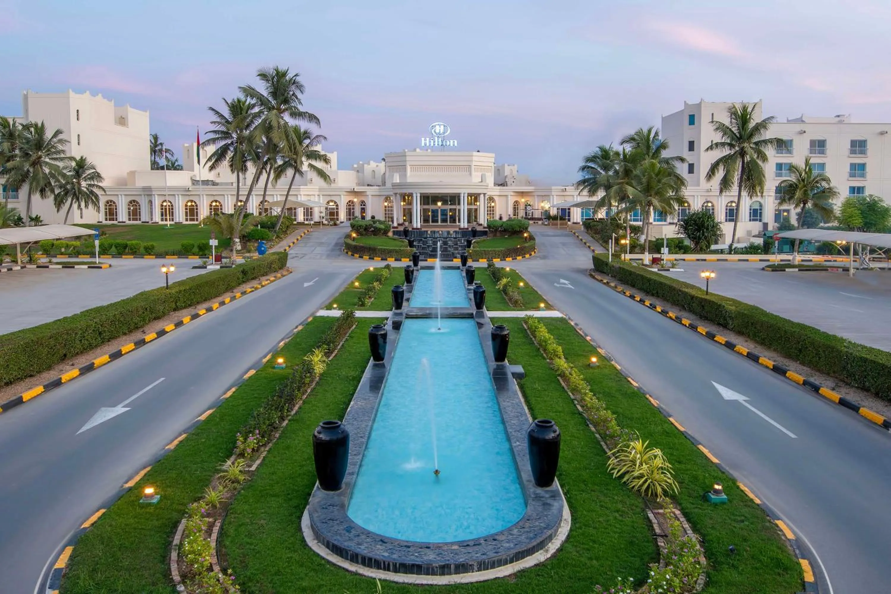 Property building in Hilton Salalah Resort