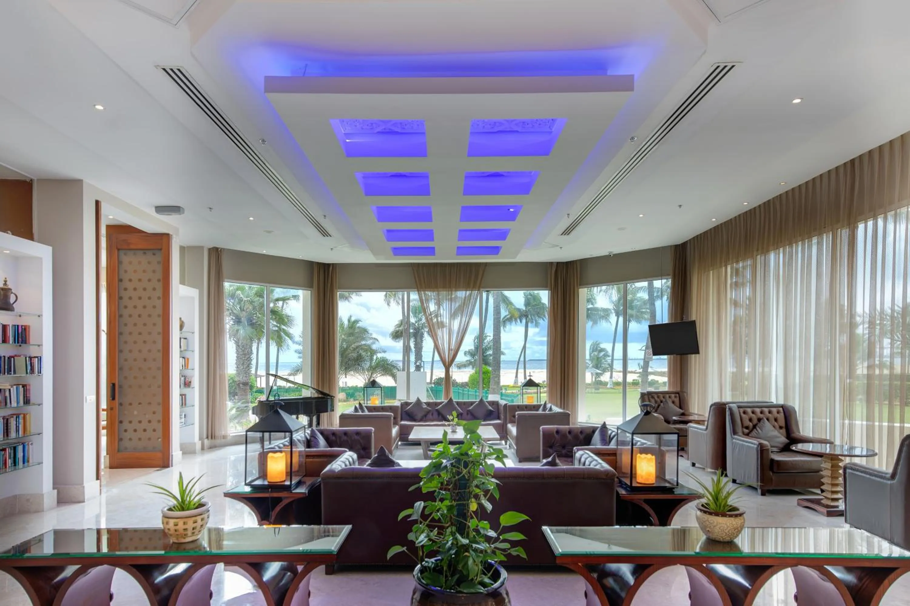 Seating area in Hilton Salalah Resort