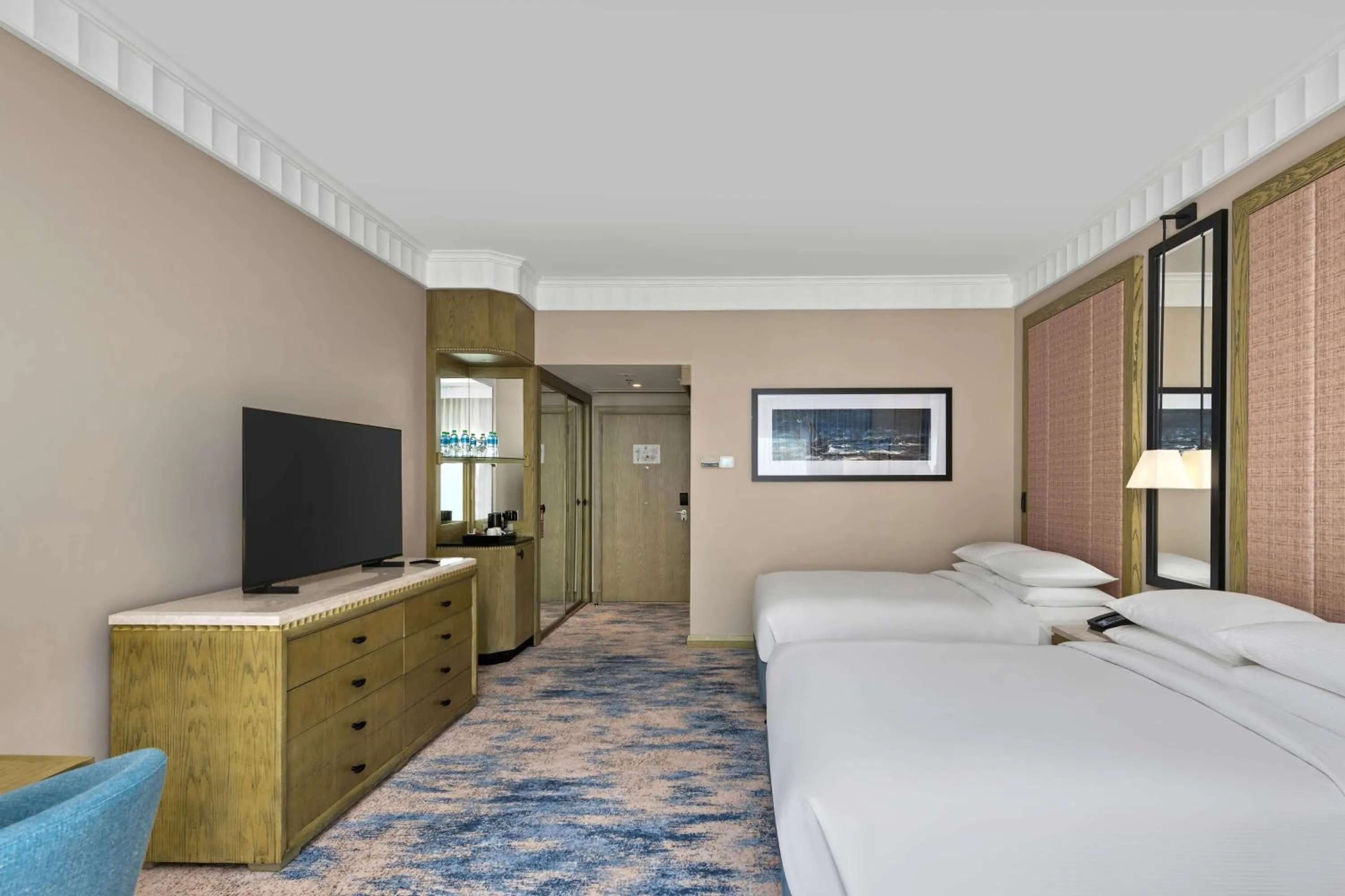 Bed in Hilton Salalah Resort