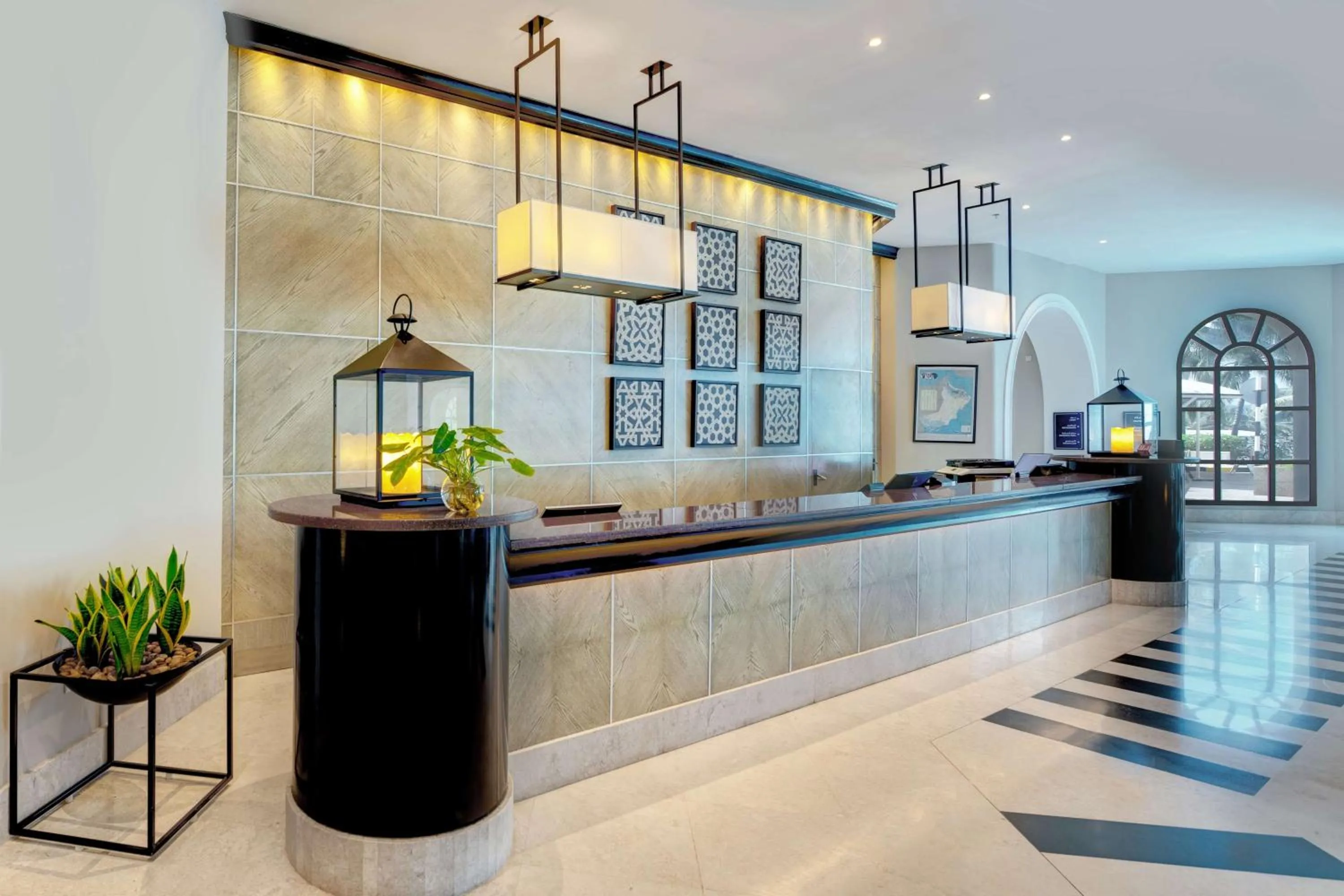 Lobby or reception in Hilton Salalah Resort