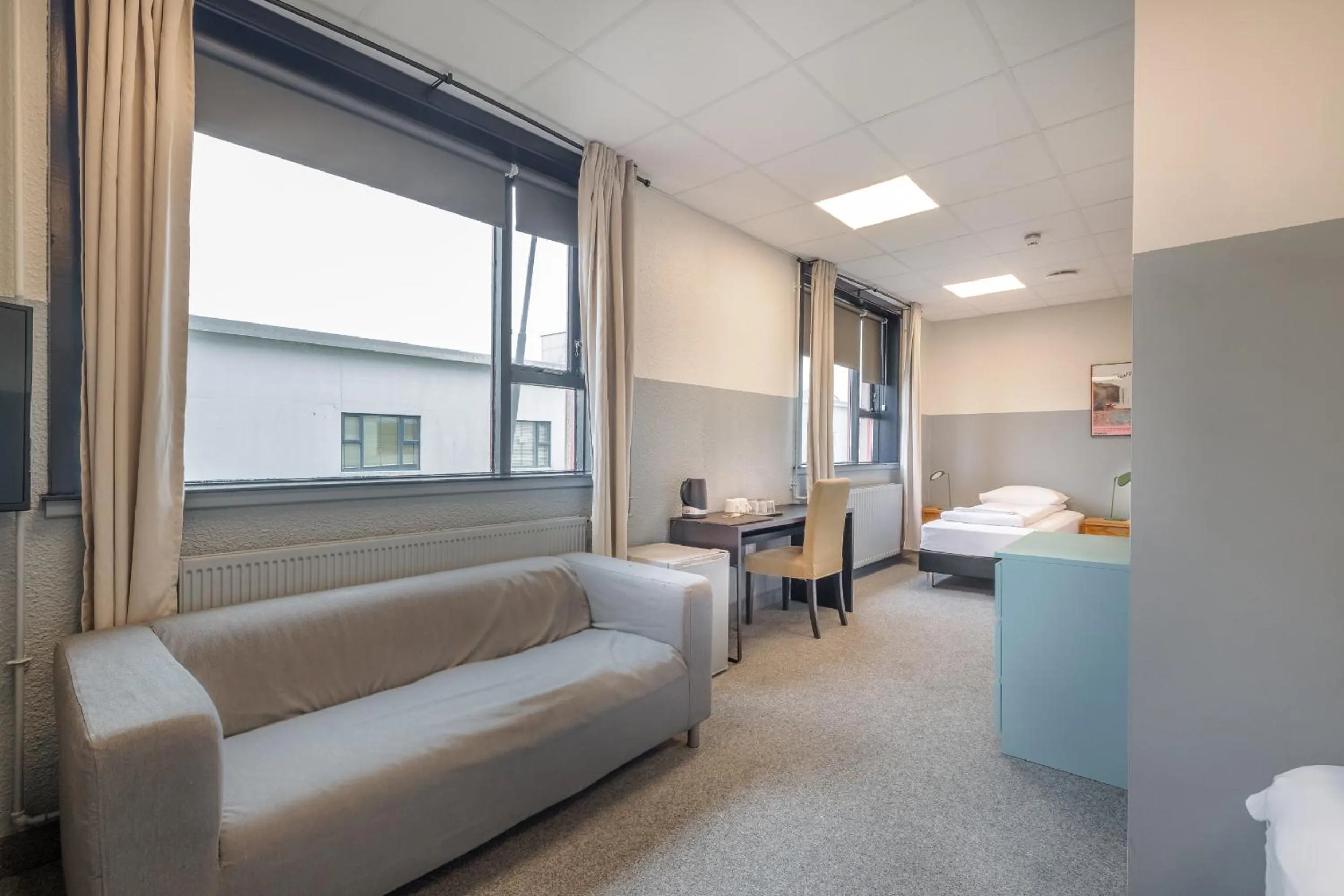 Bed in ABC Hotel by Reykjavik Keflavik Airport