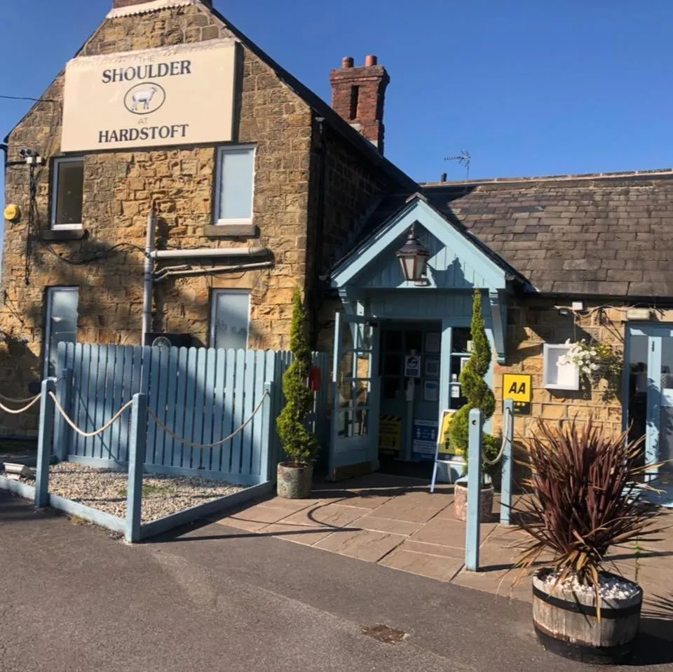 Property building in The Shoulder at Hardstoft