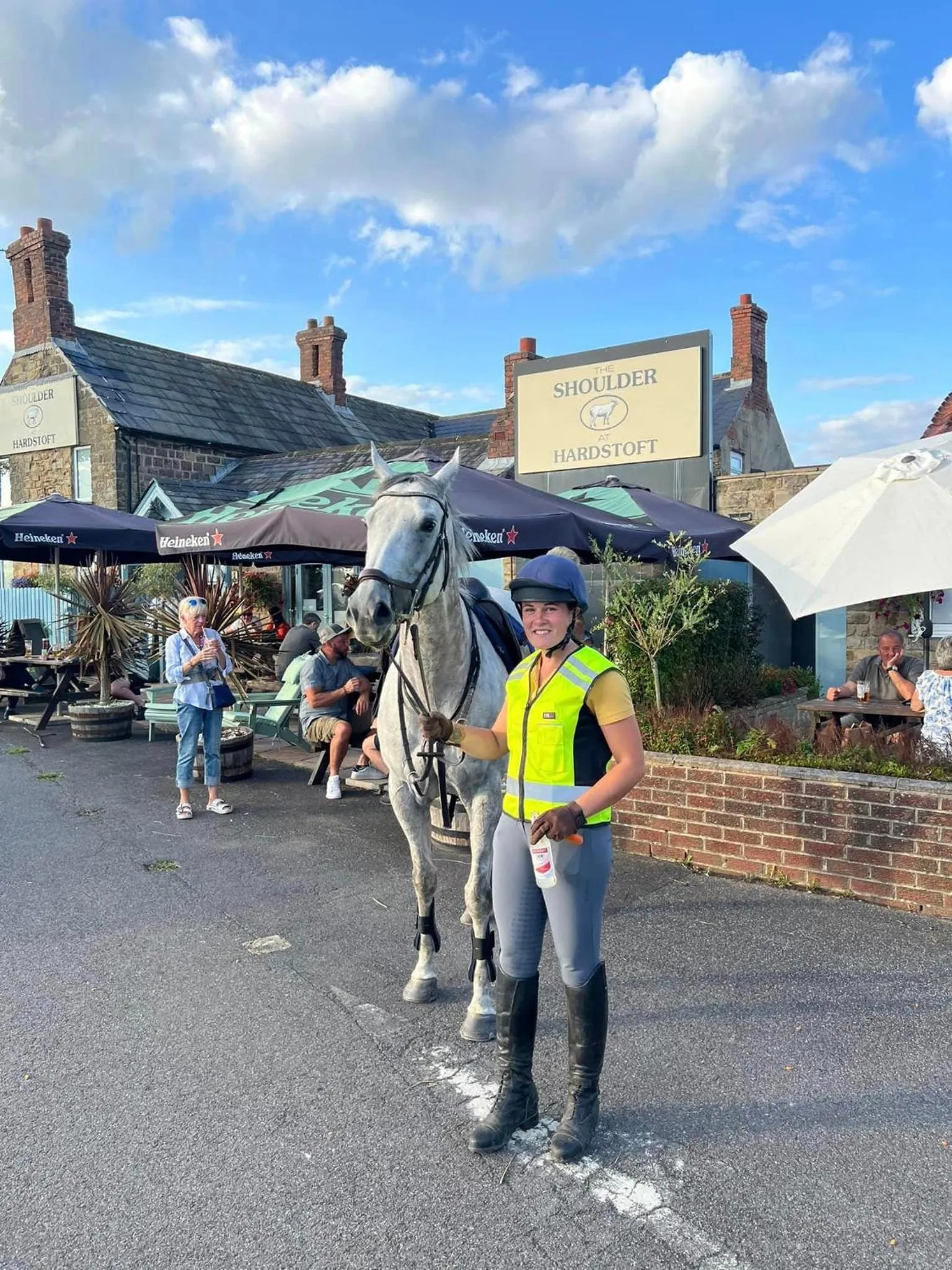 Property building in The Shoulder at Hardstoft