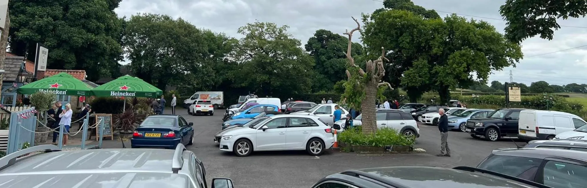 People in The Shoulder at Hardstoft