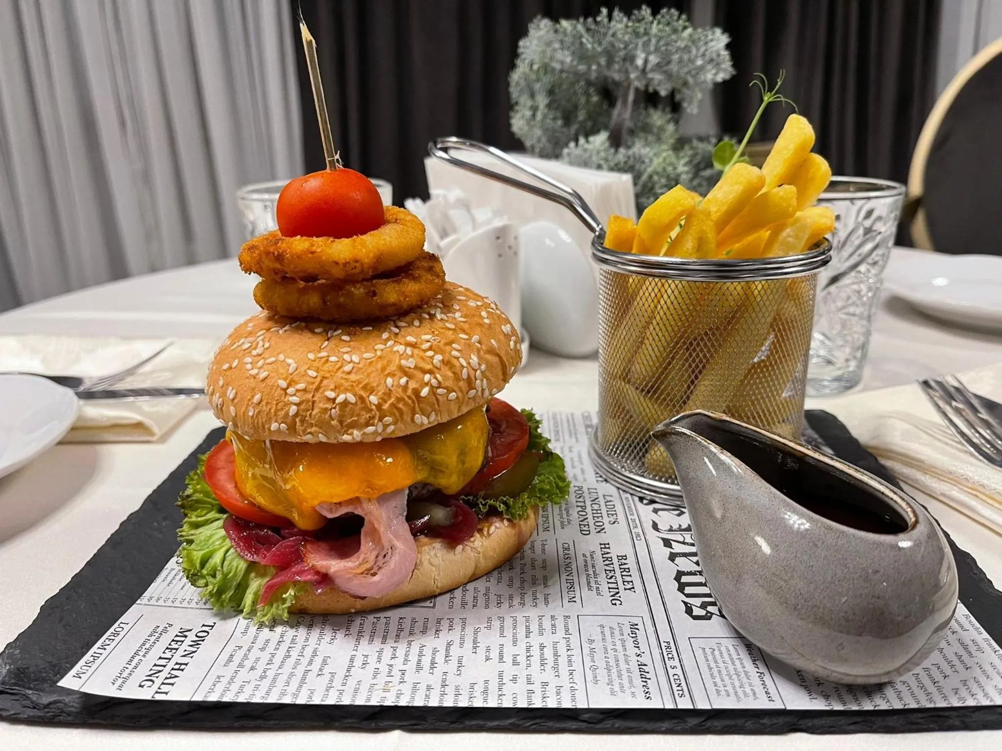 Restaurant/places to eat in Aria by Brilliant