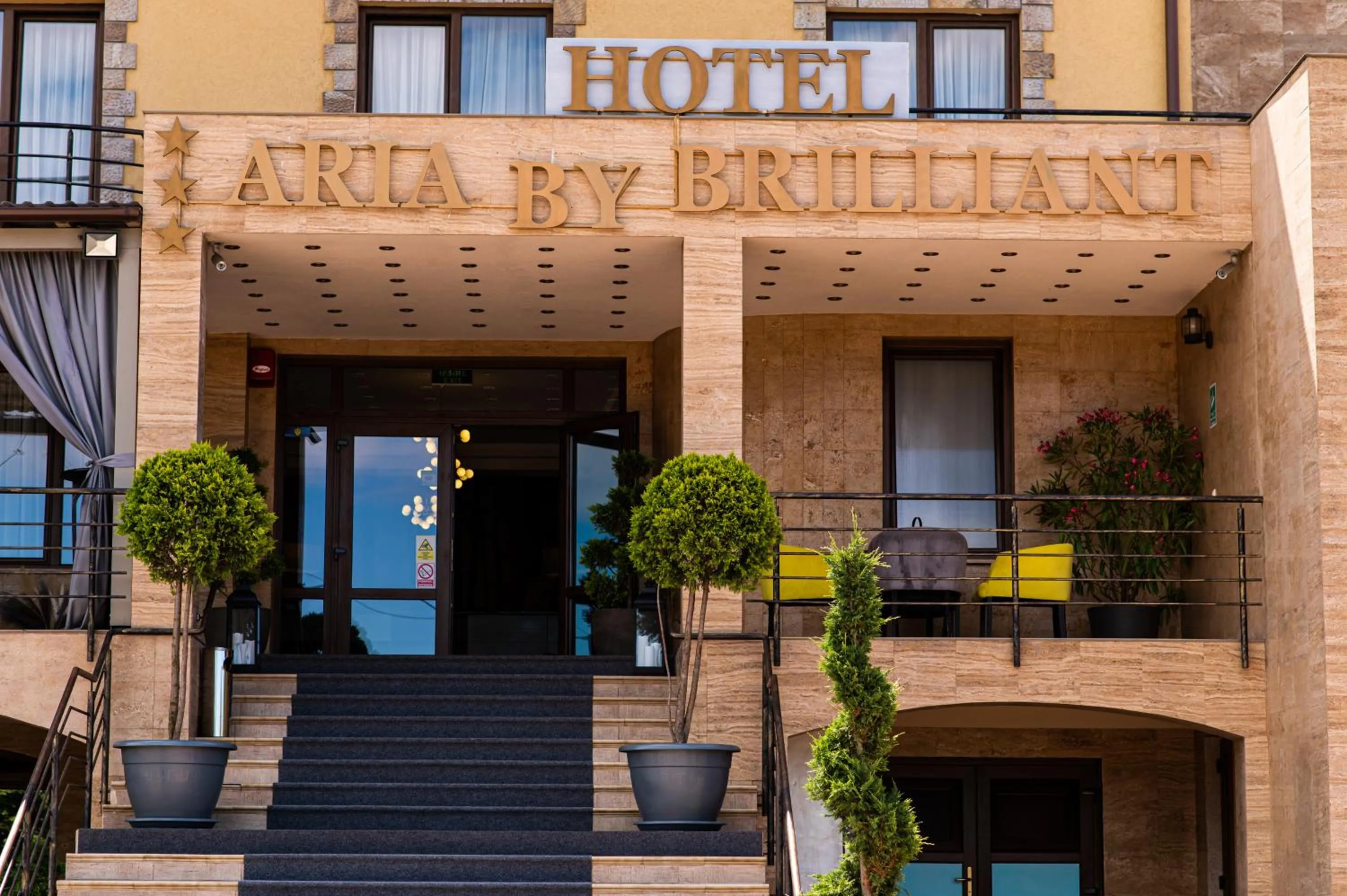 Facade/entrance in Aria by Brilliant