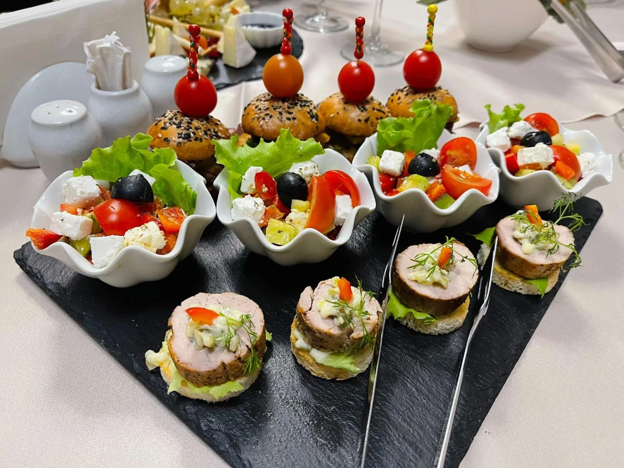 Restaurant/places to eat in Aria by Brilliant