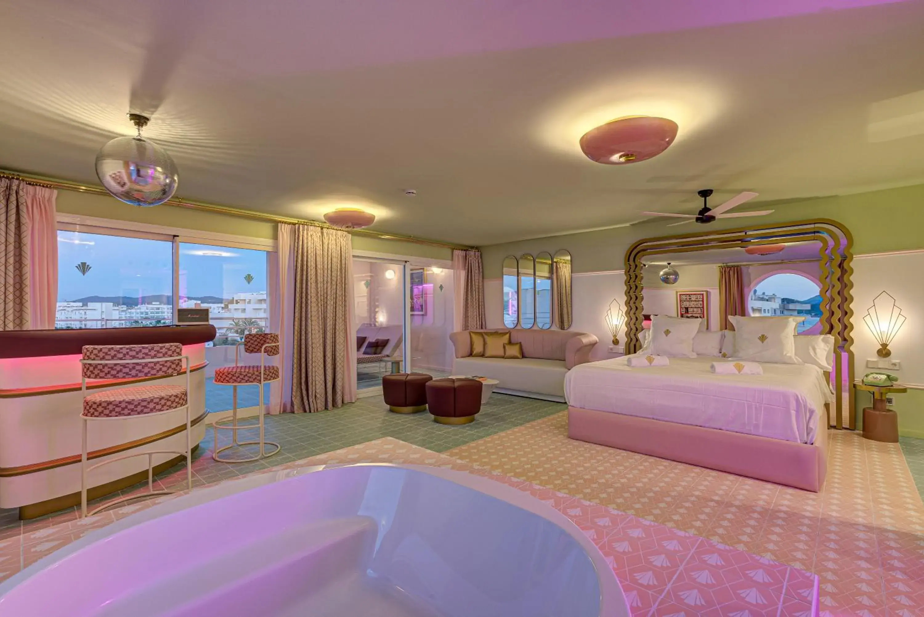 Photo of the whole room, Bed in Grand Paradiso Ibiza - Adults Only Photo of the whole room, Bed in Grand Paradiso Ibiza - Adults Only