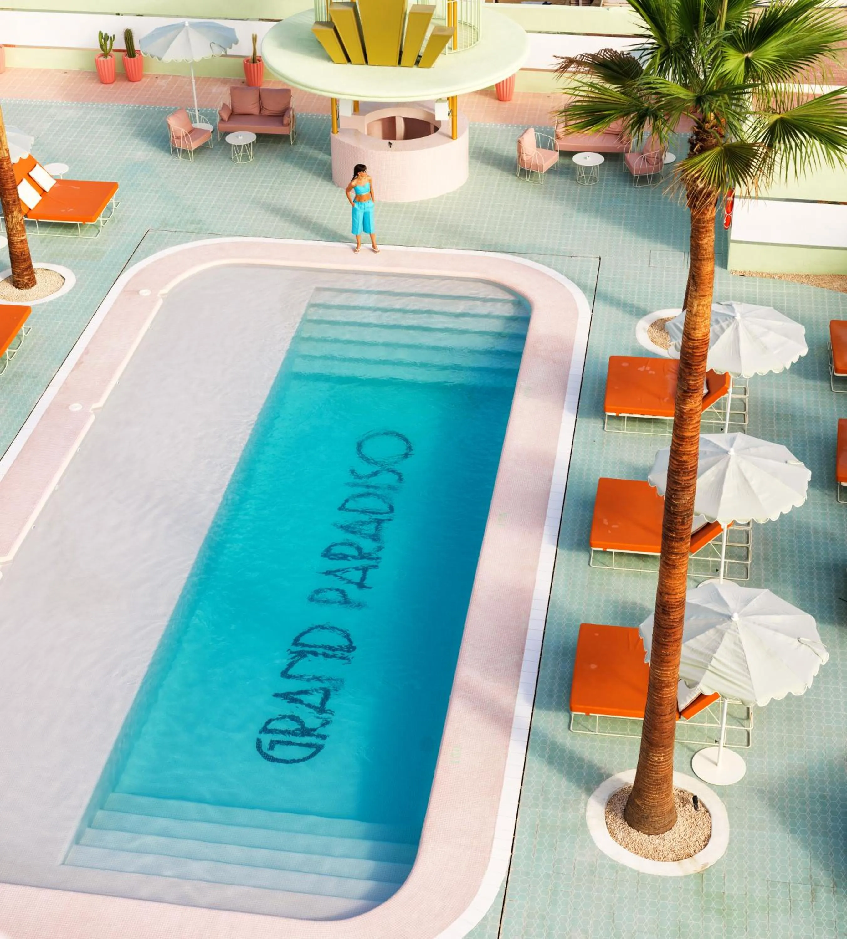 Bird's eye view in Grand Paradiso Ibiza - Adults Only