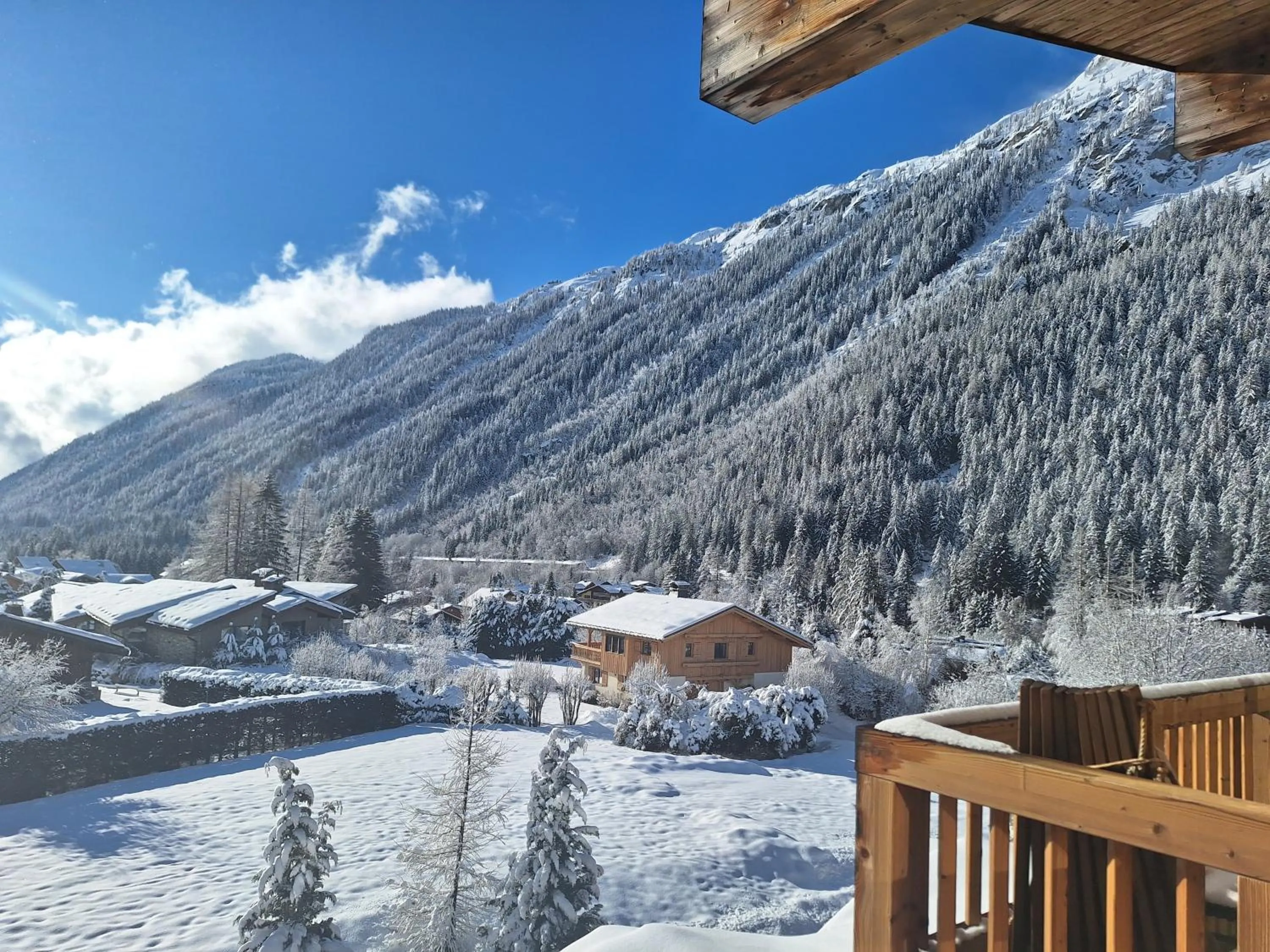 View (from property/room) in Les Grands Montets Hotel & Spa