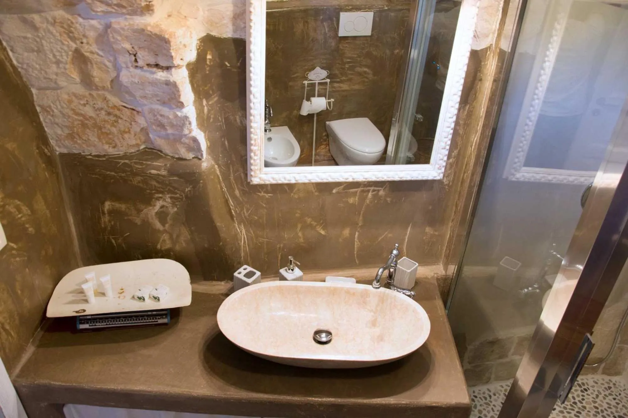 Bathroom in Trullo Sweet Trullo