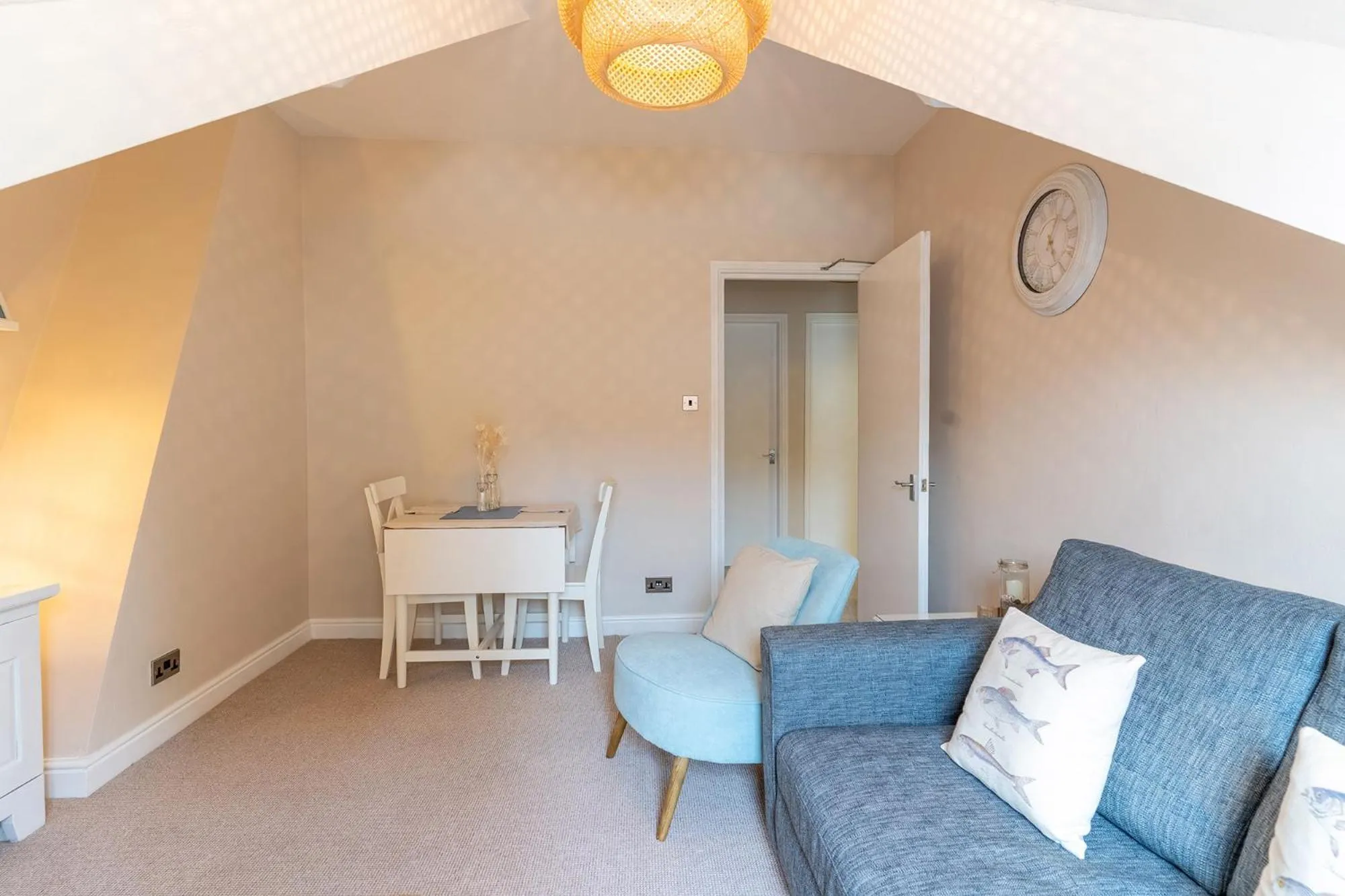 Living room in Stowaways Loft